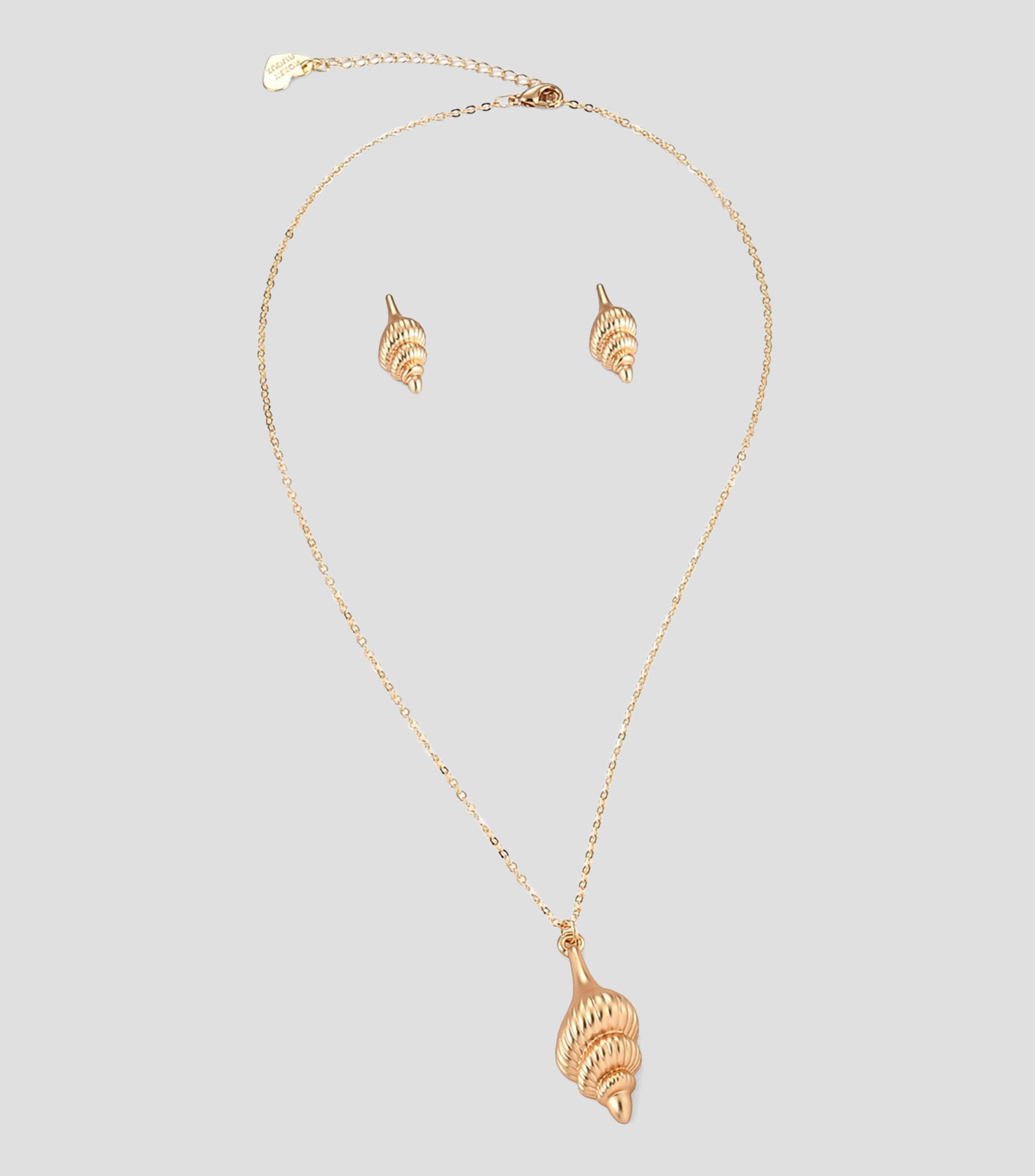 Set de collar y aretes Mujer
