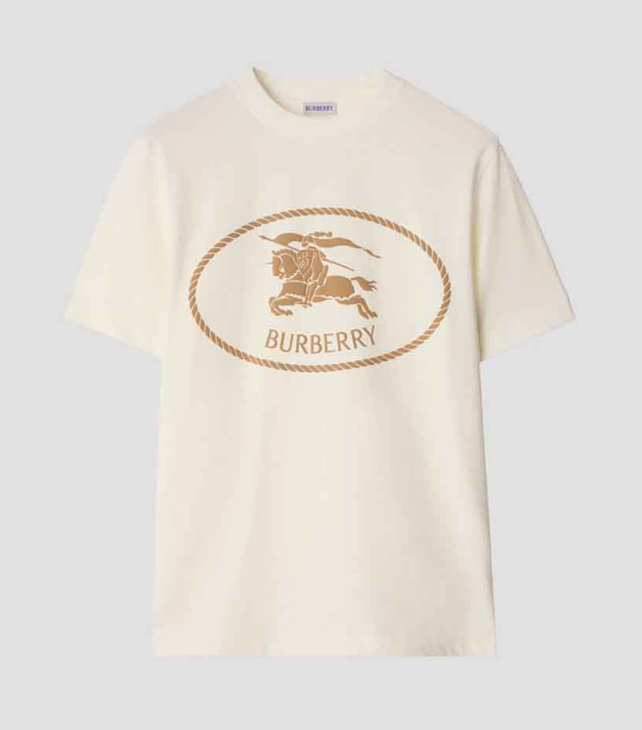 Playera cuello redondo manga corta estampado Hombre