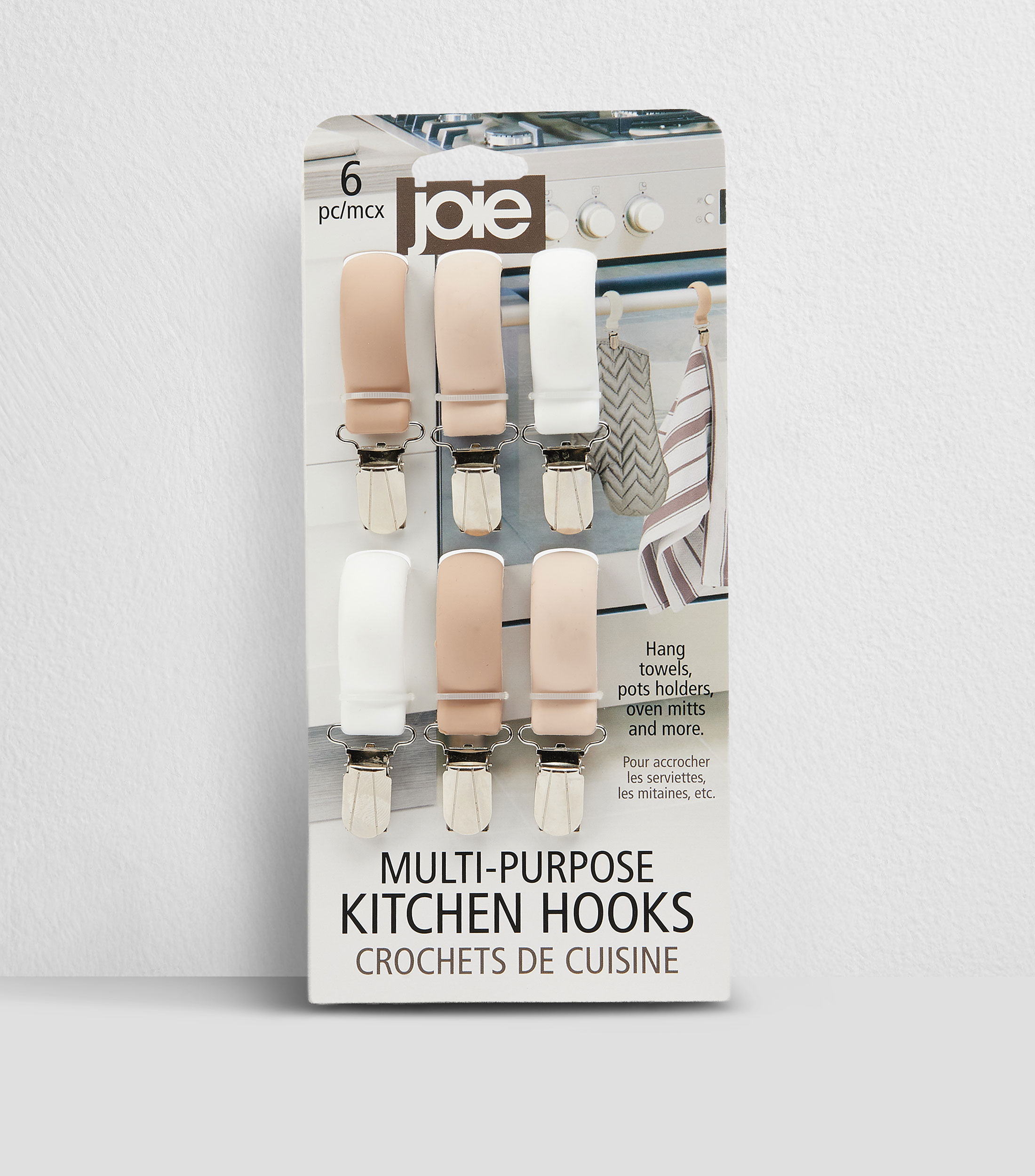 Set 6 ganchos para cocina
