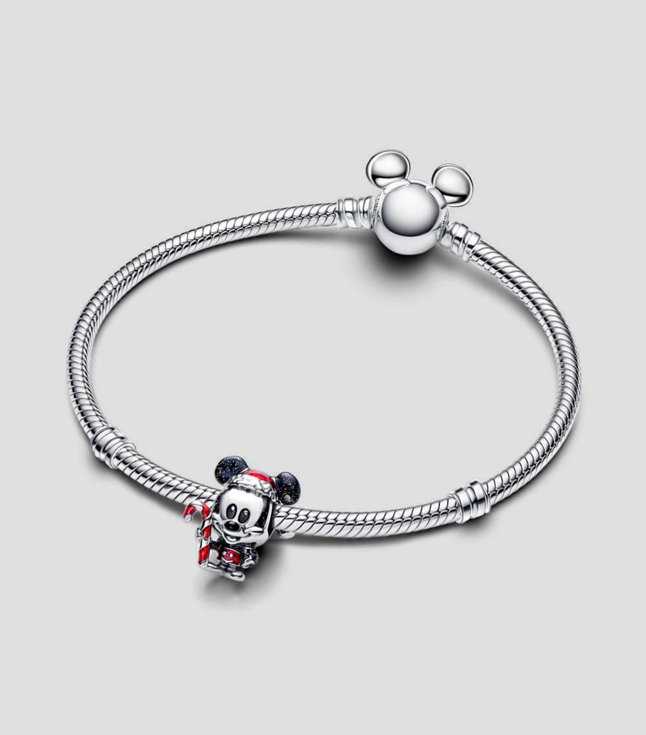 Charm Mickey Mouse en plata .925 Unisex