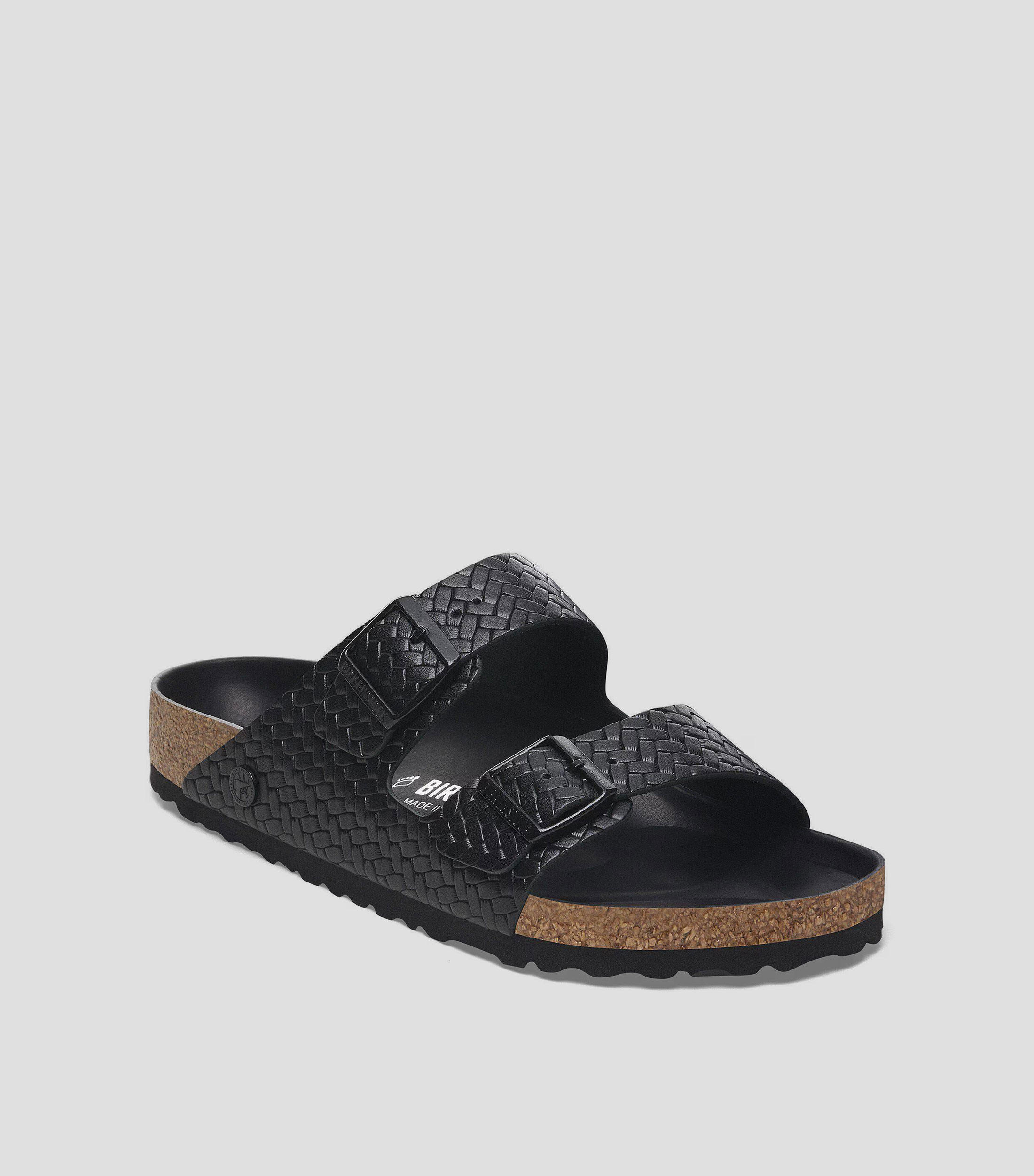Sandalias planas en piel Arizona Hombre