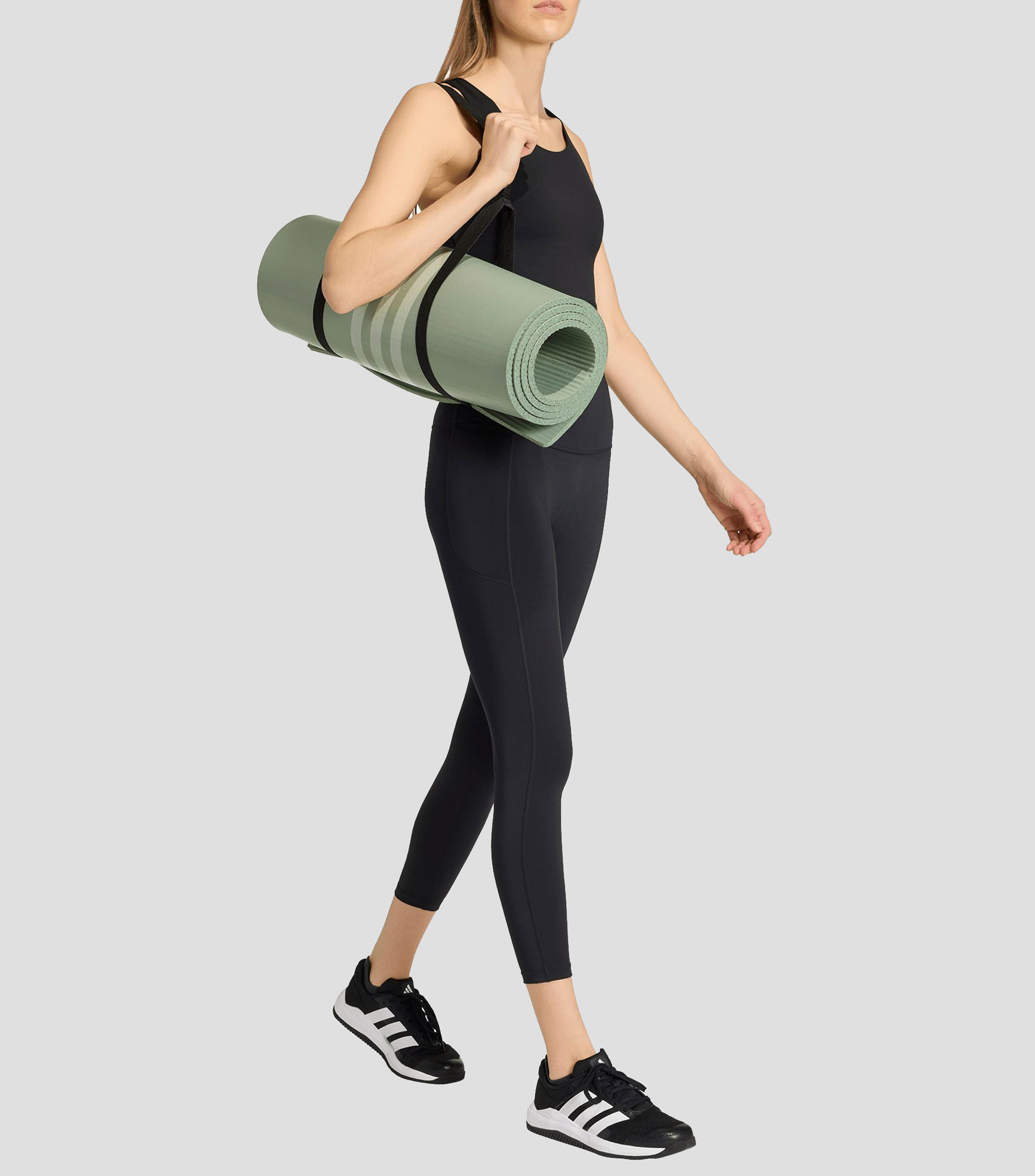 Leggings para entrenamiento liso Mujer