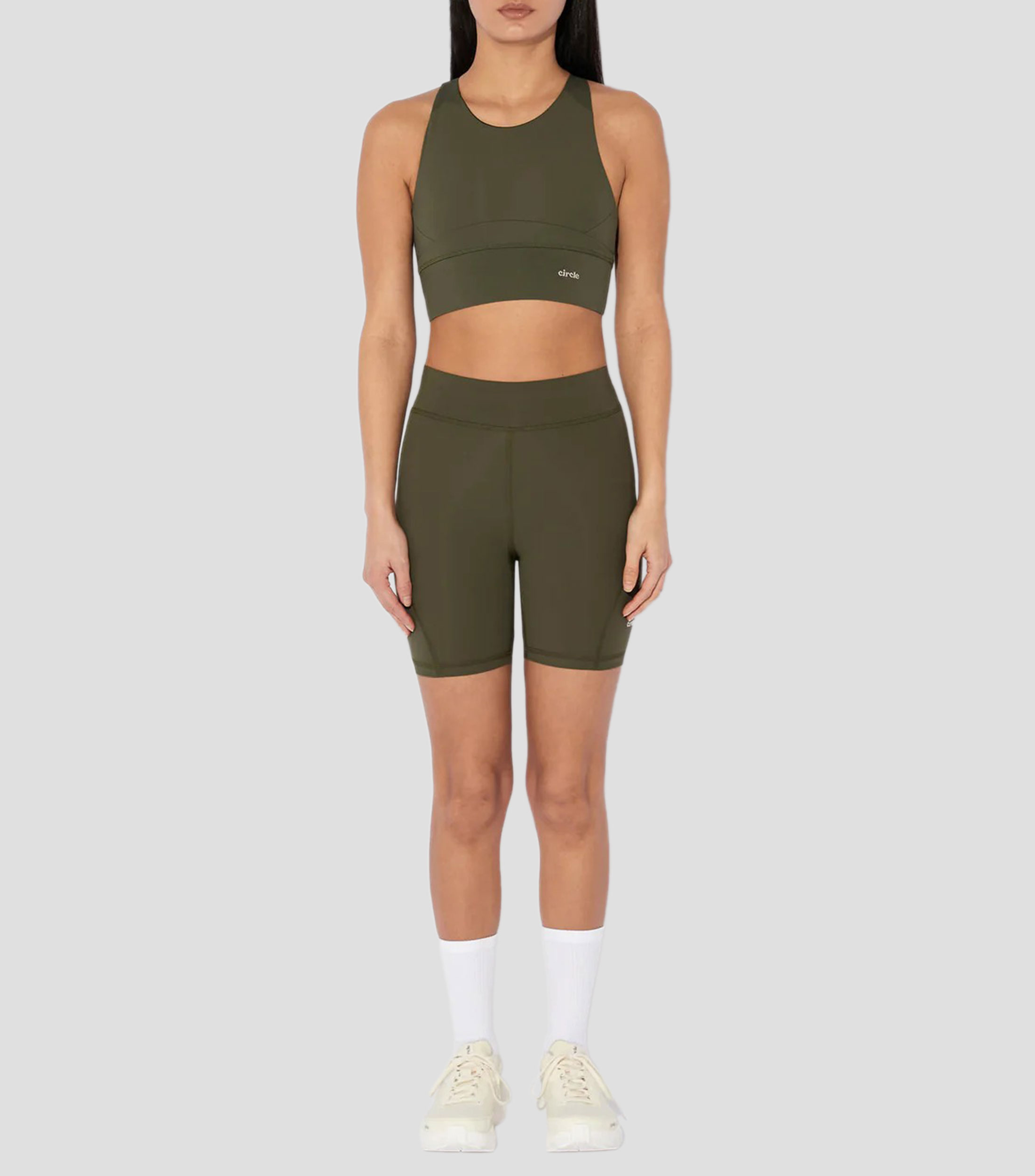 Short para correr liso Mujer
