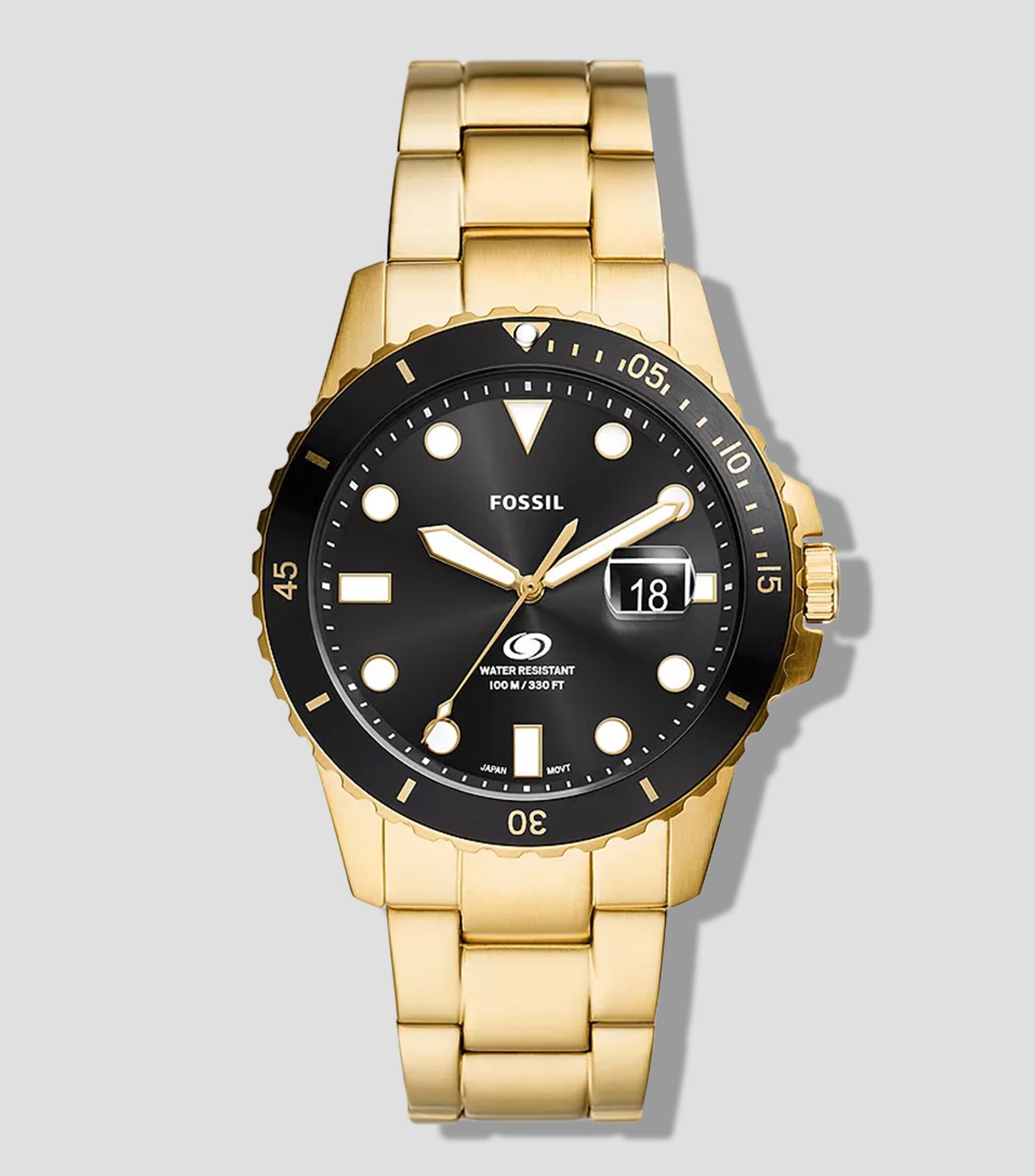 Reloj para Hombre Blue Dive Casual, Oro, Negro