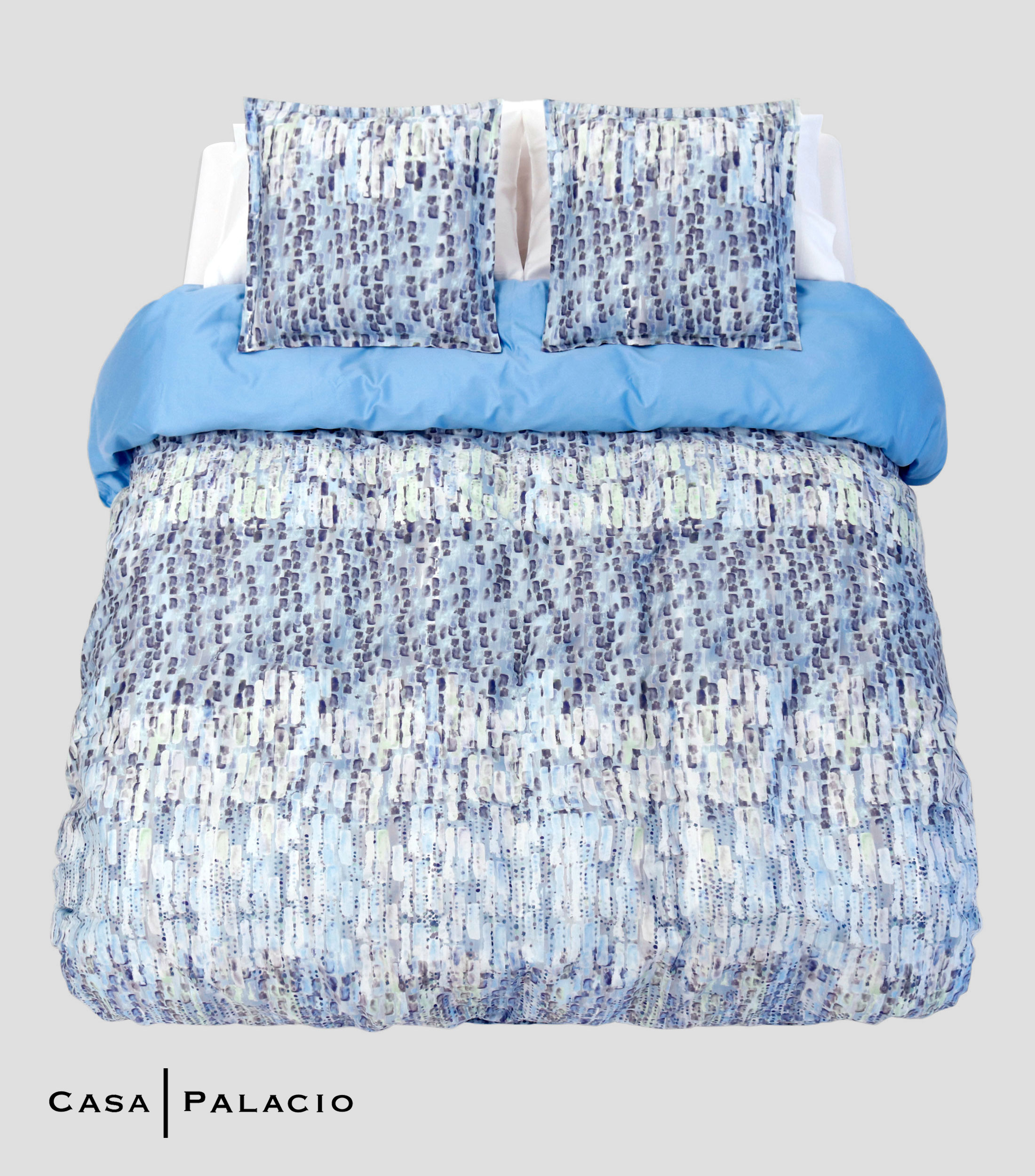 Juego de Funda para Duvet Matrimonial - Queen Size Azul