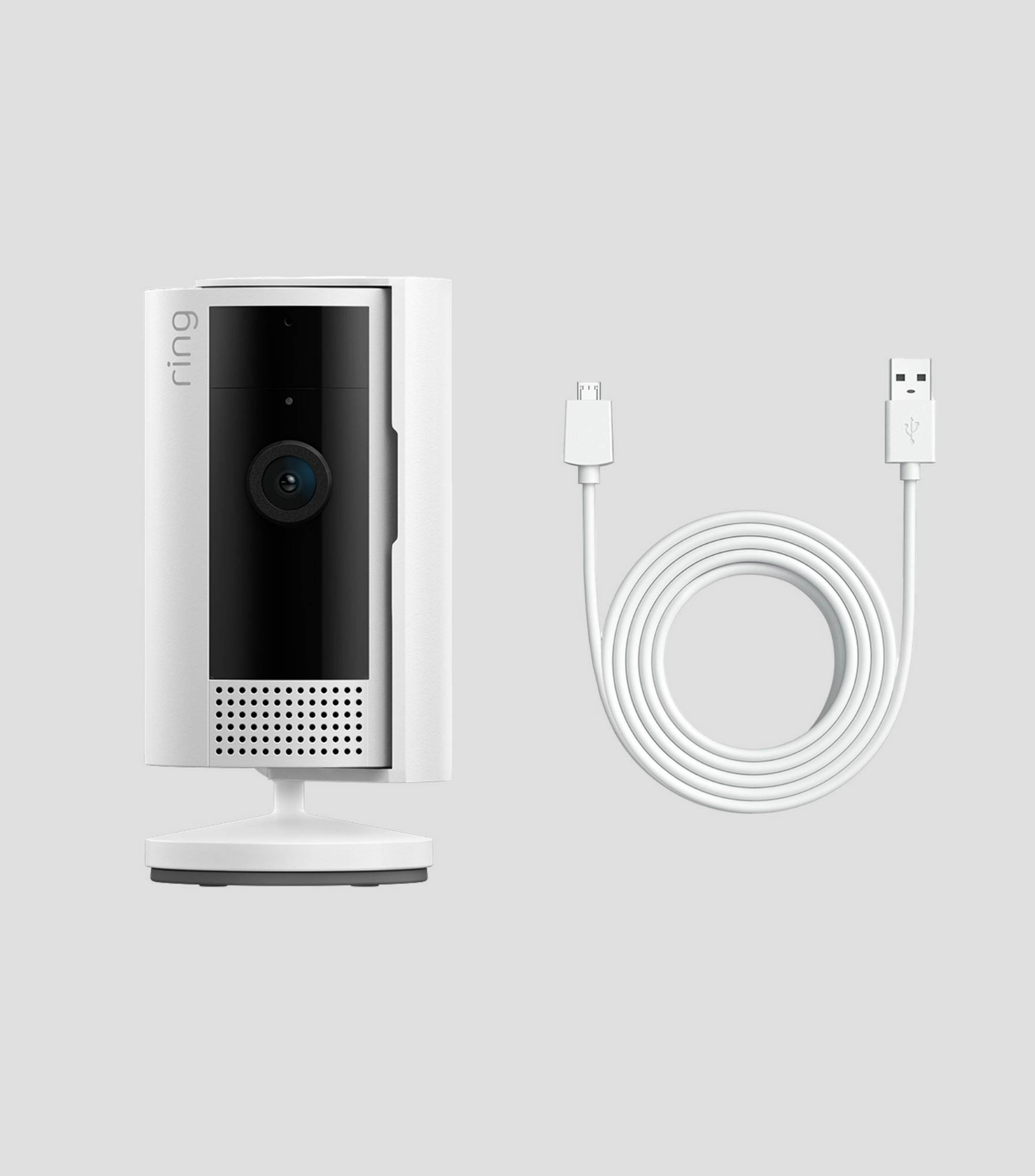 Cámara de Seguridad Interior con enchufe Blanco