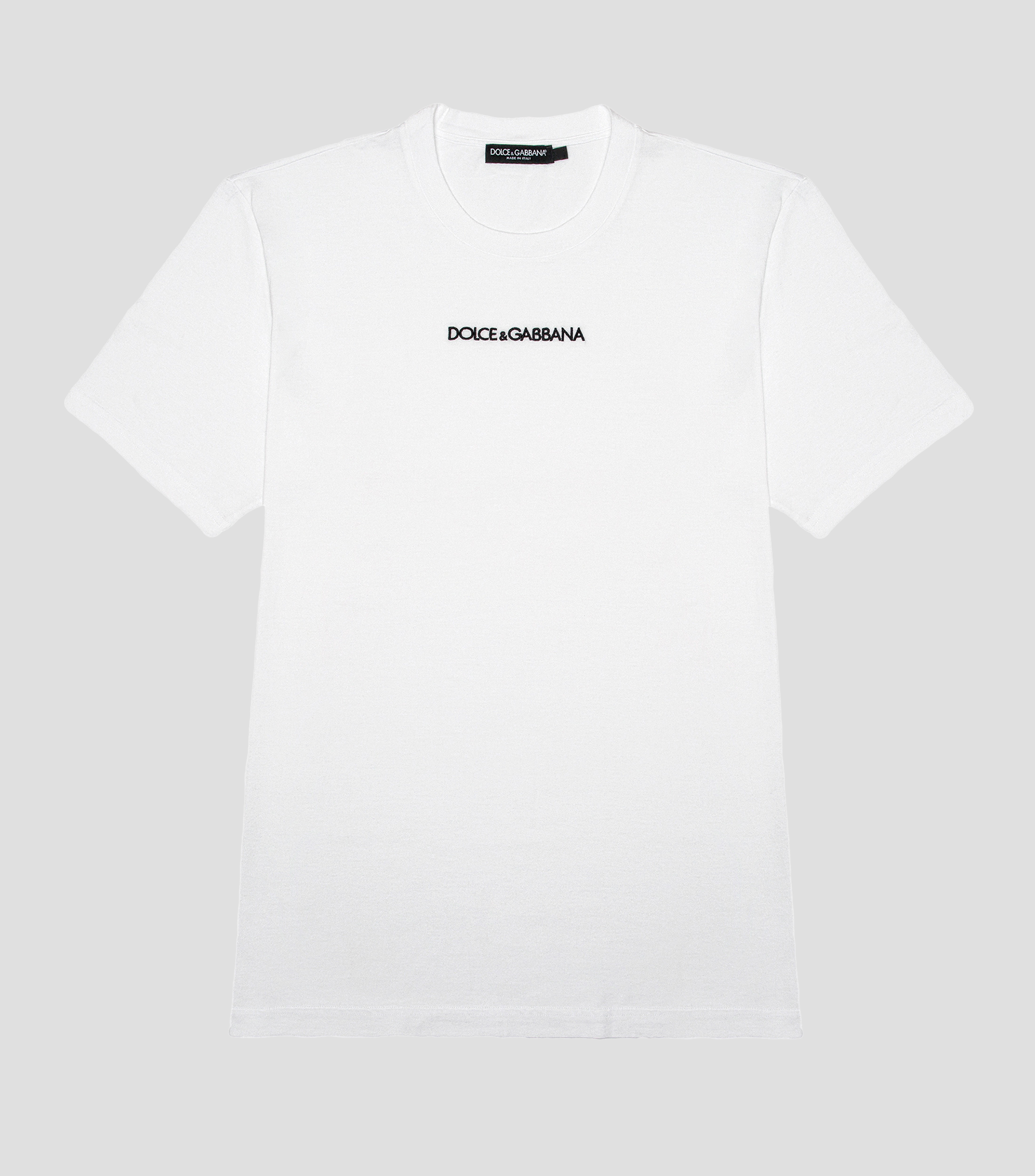 Dolce Gabbana Playera de algod n con bordado Hombre El Palacio
