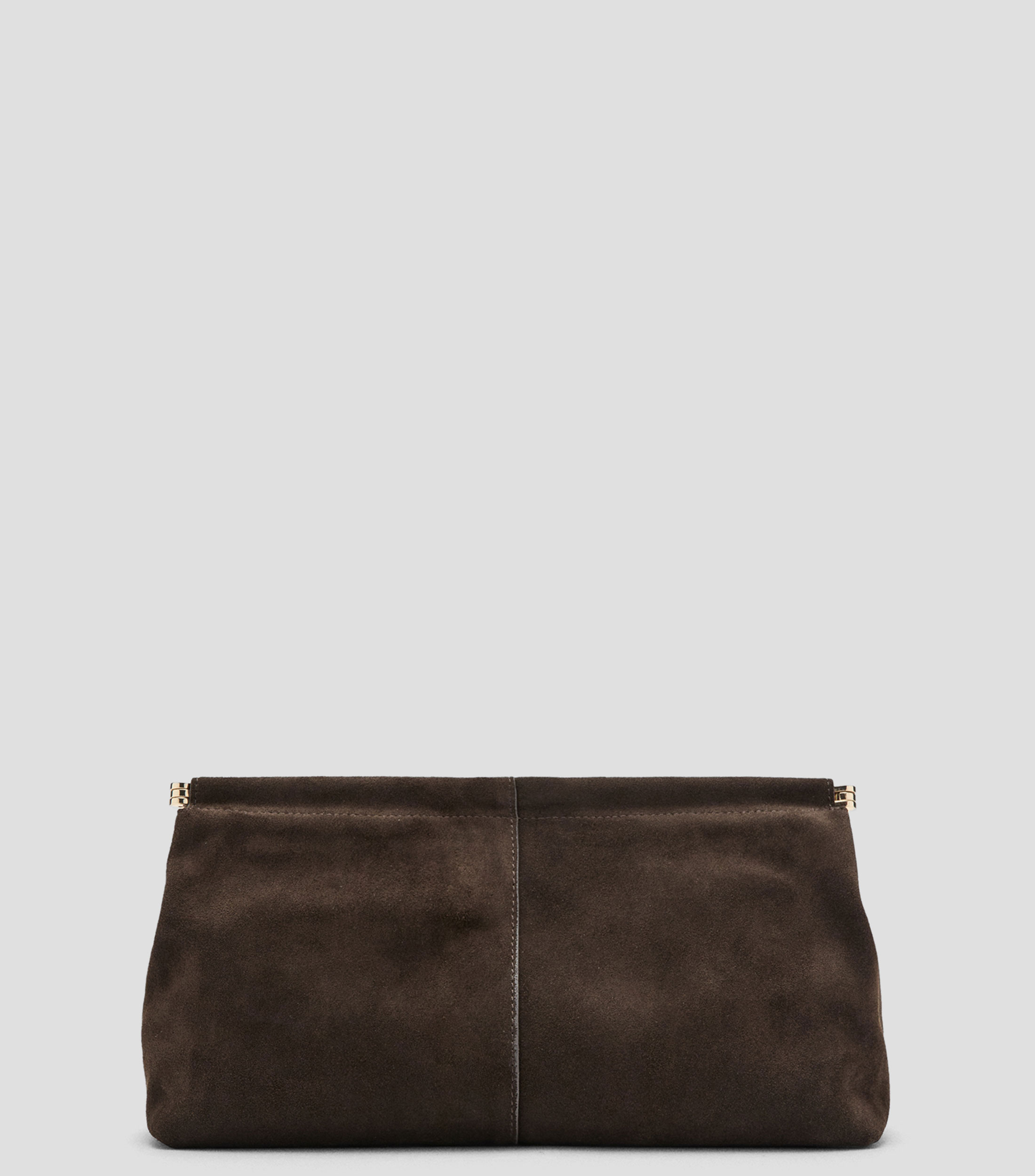 Bolsa clutch en piel Paulo lisa Mujer