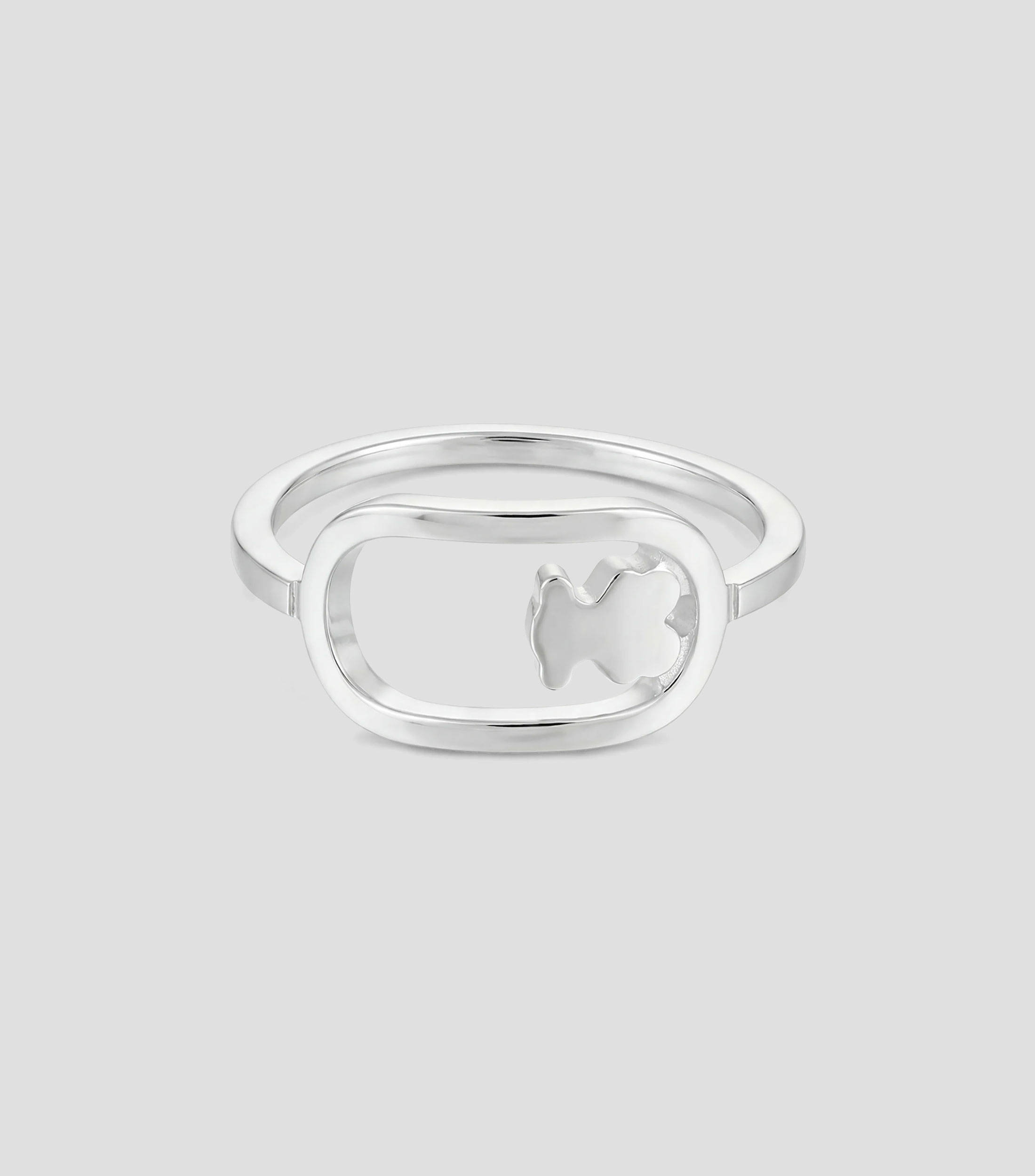 Anillo en plata Camille Oso Mujer