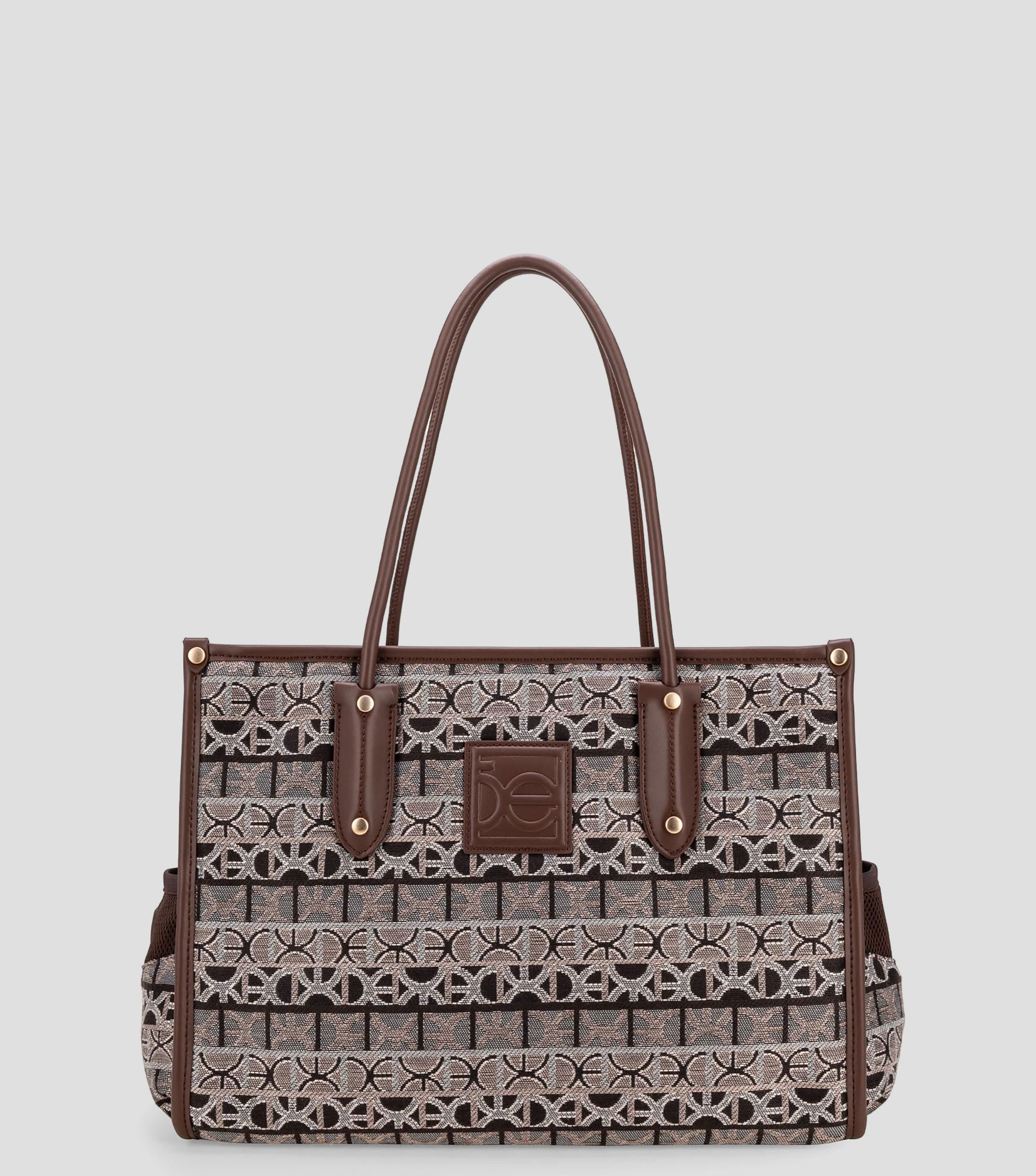 Bolsa Tote Tafreli con estampado Mujer