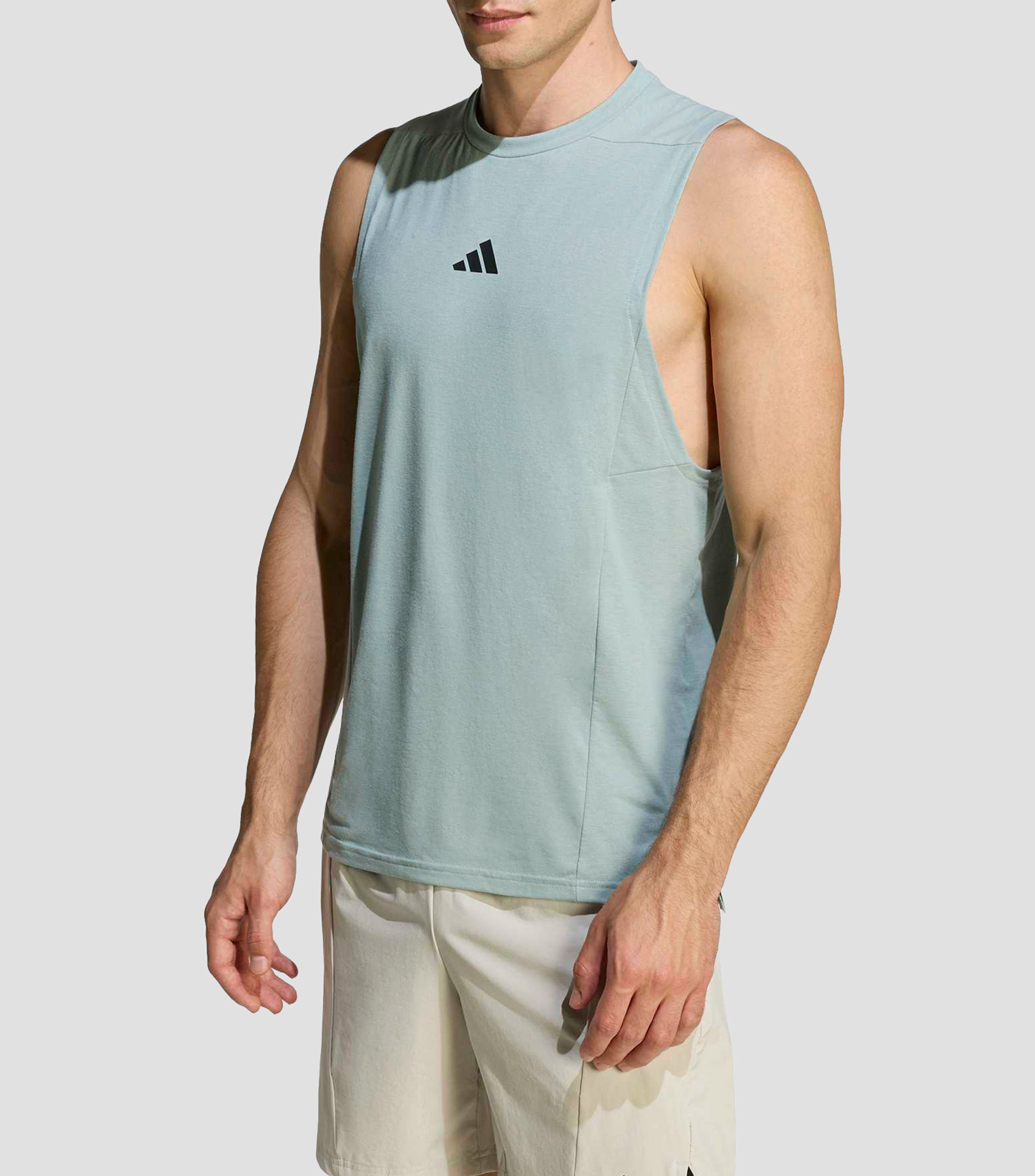 Tank para entrenamiento lisa Hombre
