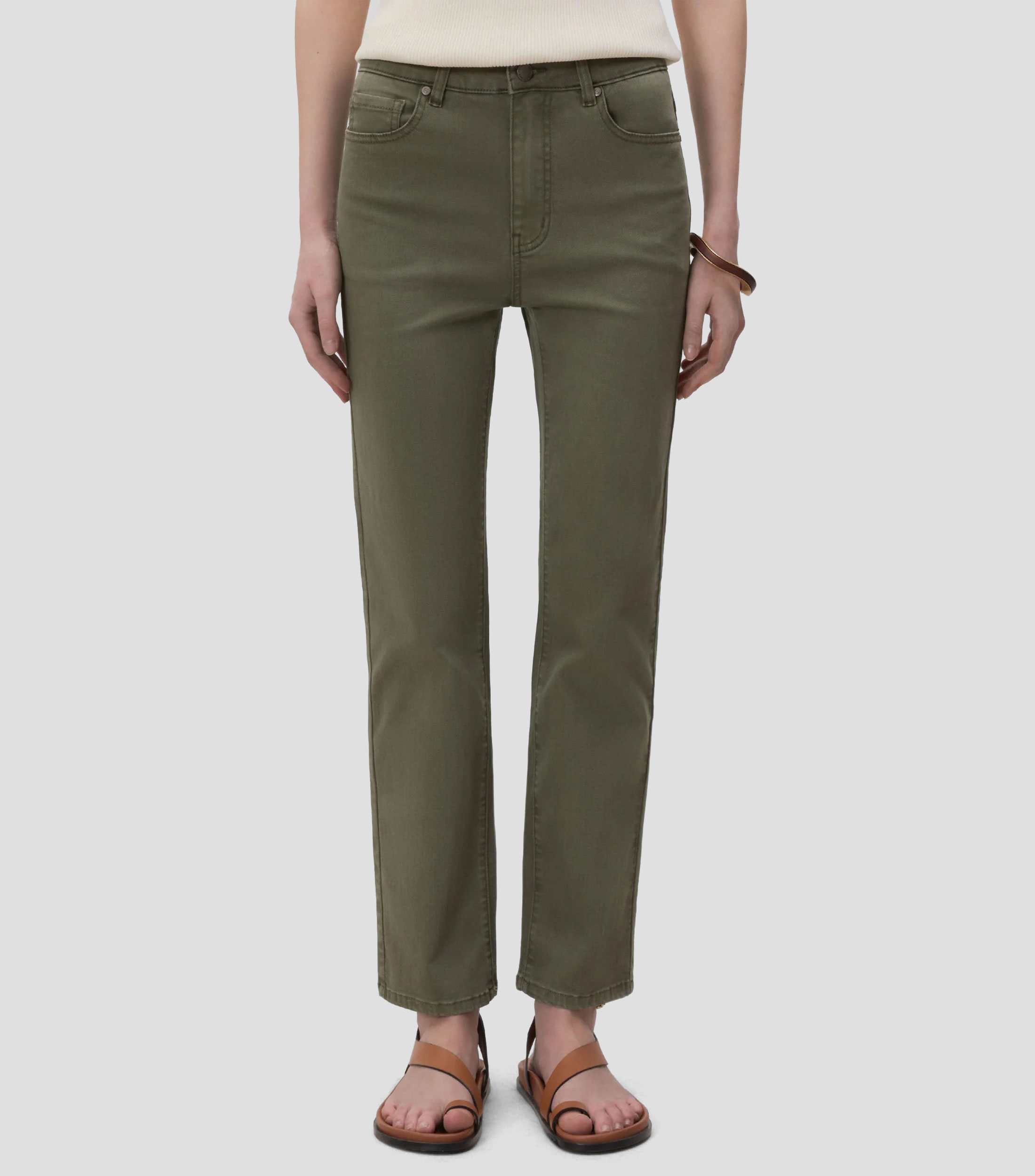 Jeans de corte slim Mujer