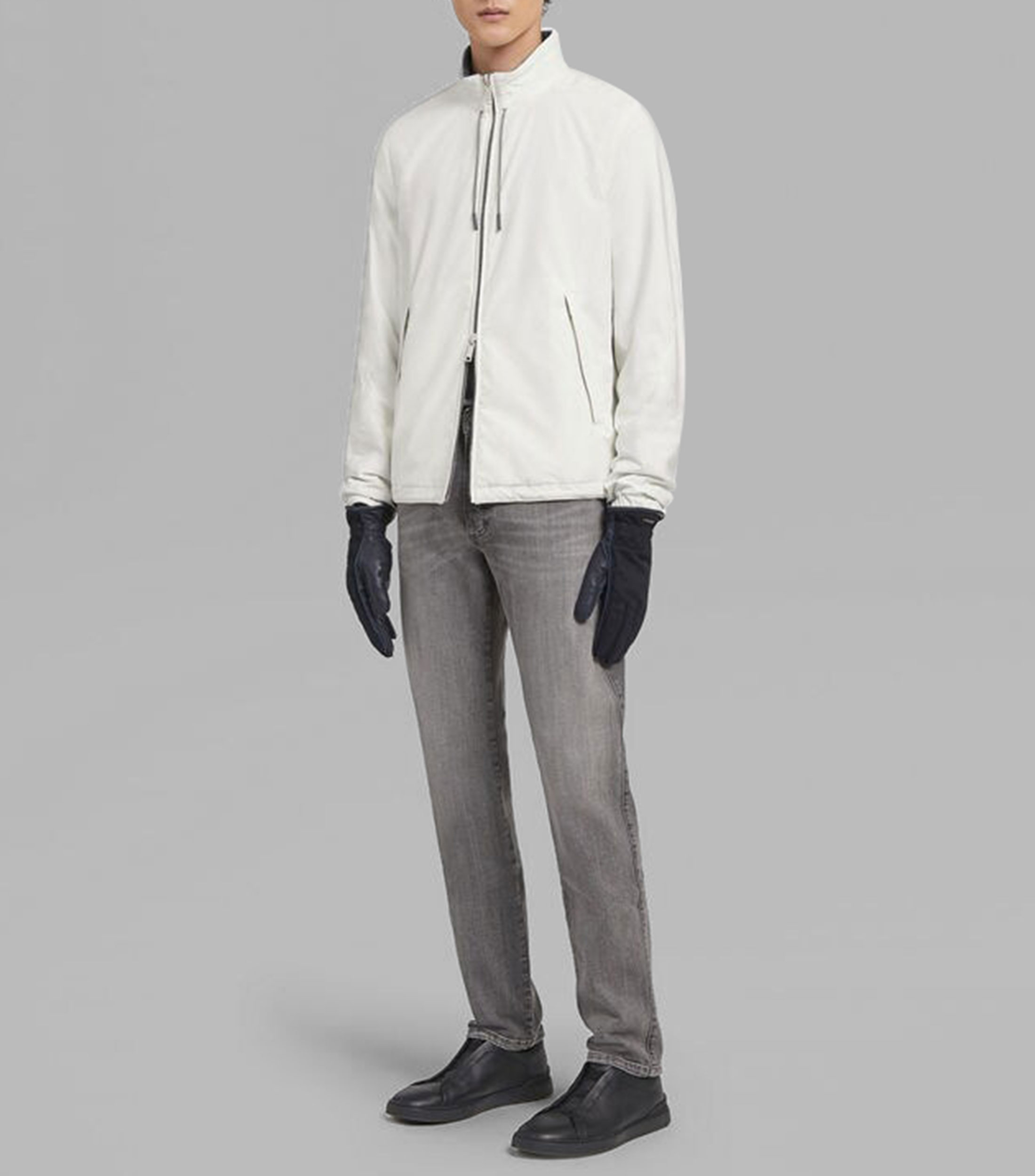 Chamarra reversible Brezza liso Hombre