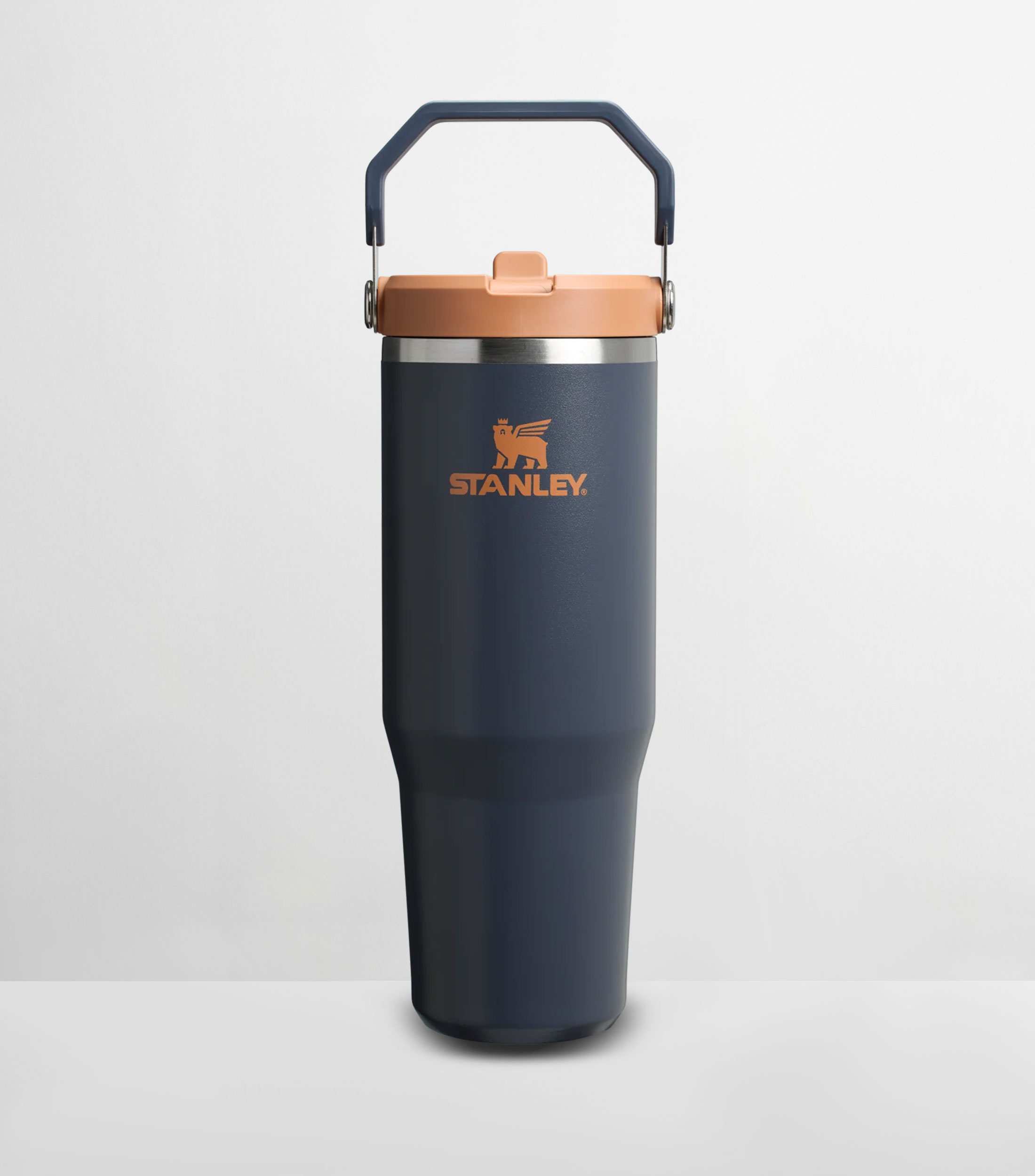 Termo Stanley IceFlow Flip Straw Tumbler Azul Twilight Acero inoxidable, 887 ml