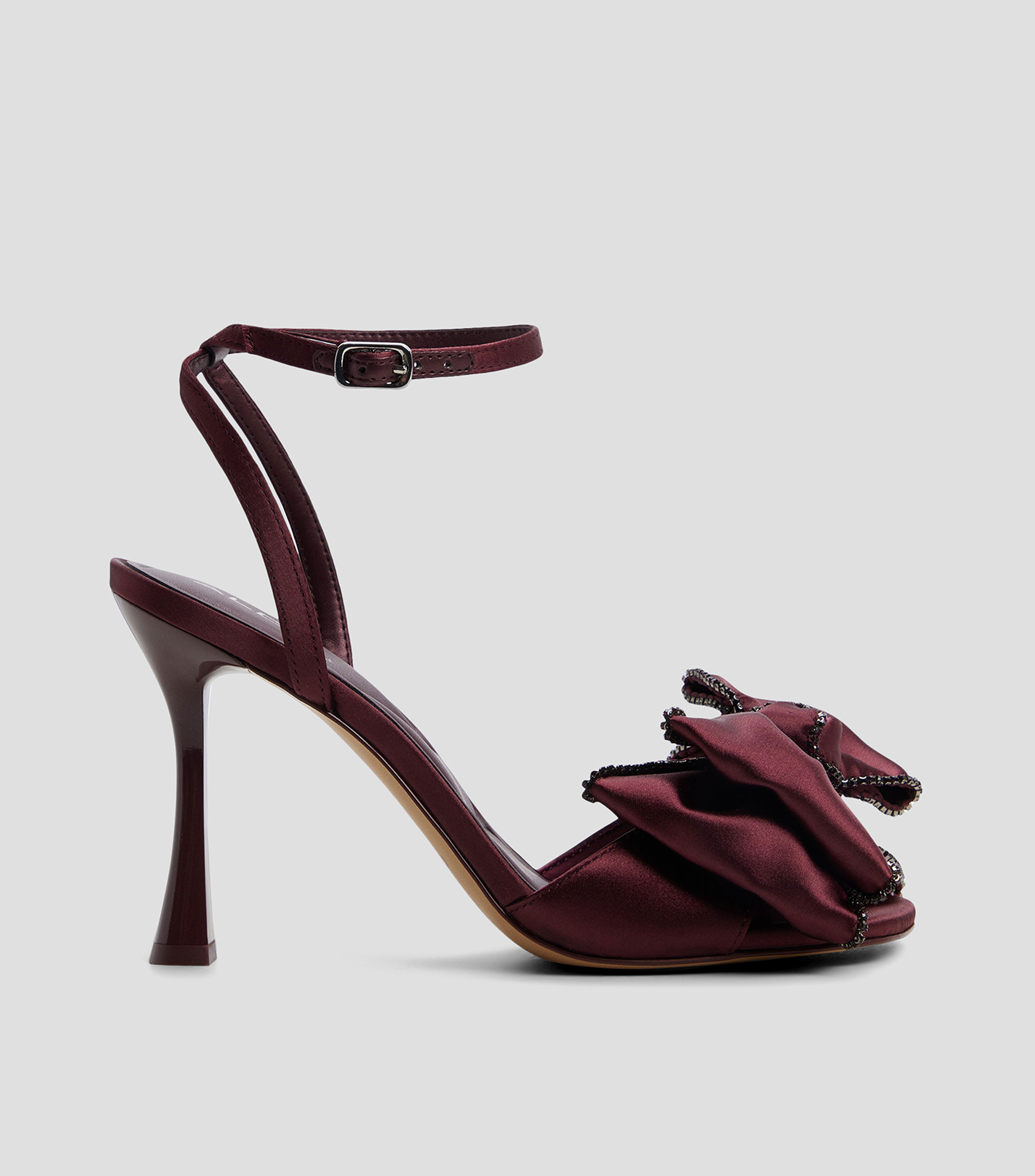 Sandalias de tacón alto cuadrado Mujer