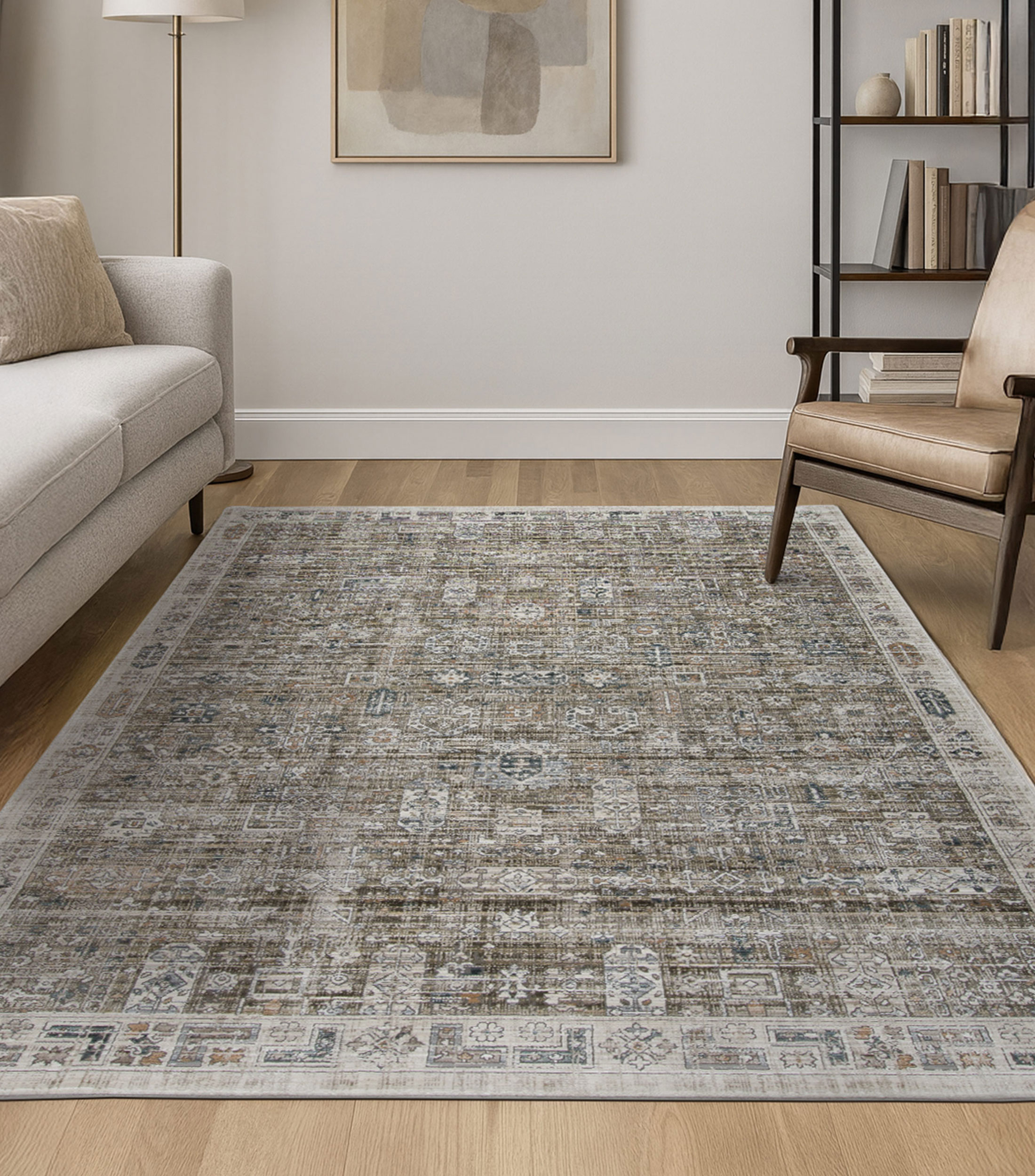 Tapete decorativo Radian en poliéster 180 x 120 cm