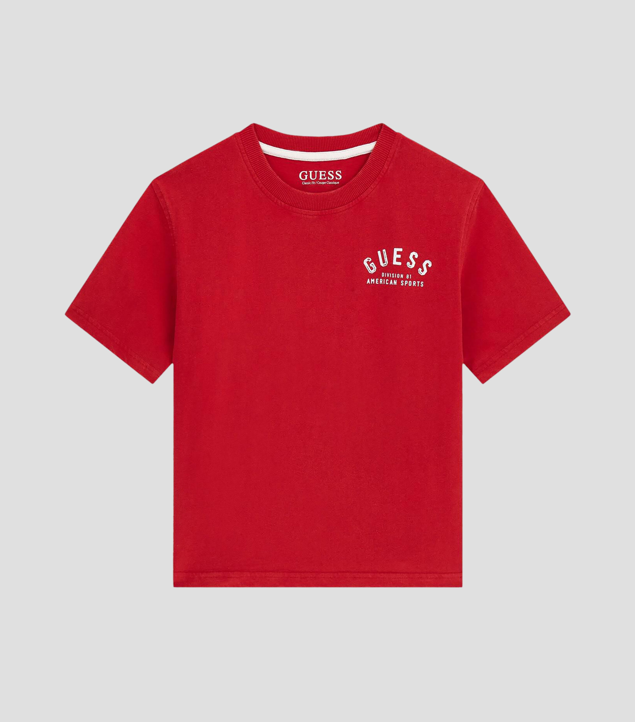 Playera cuello redondo manga corta con estampado Niño