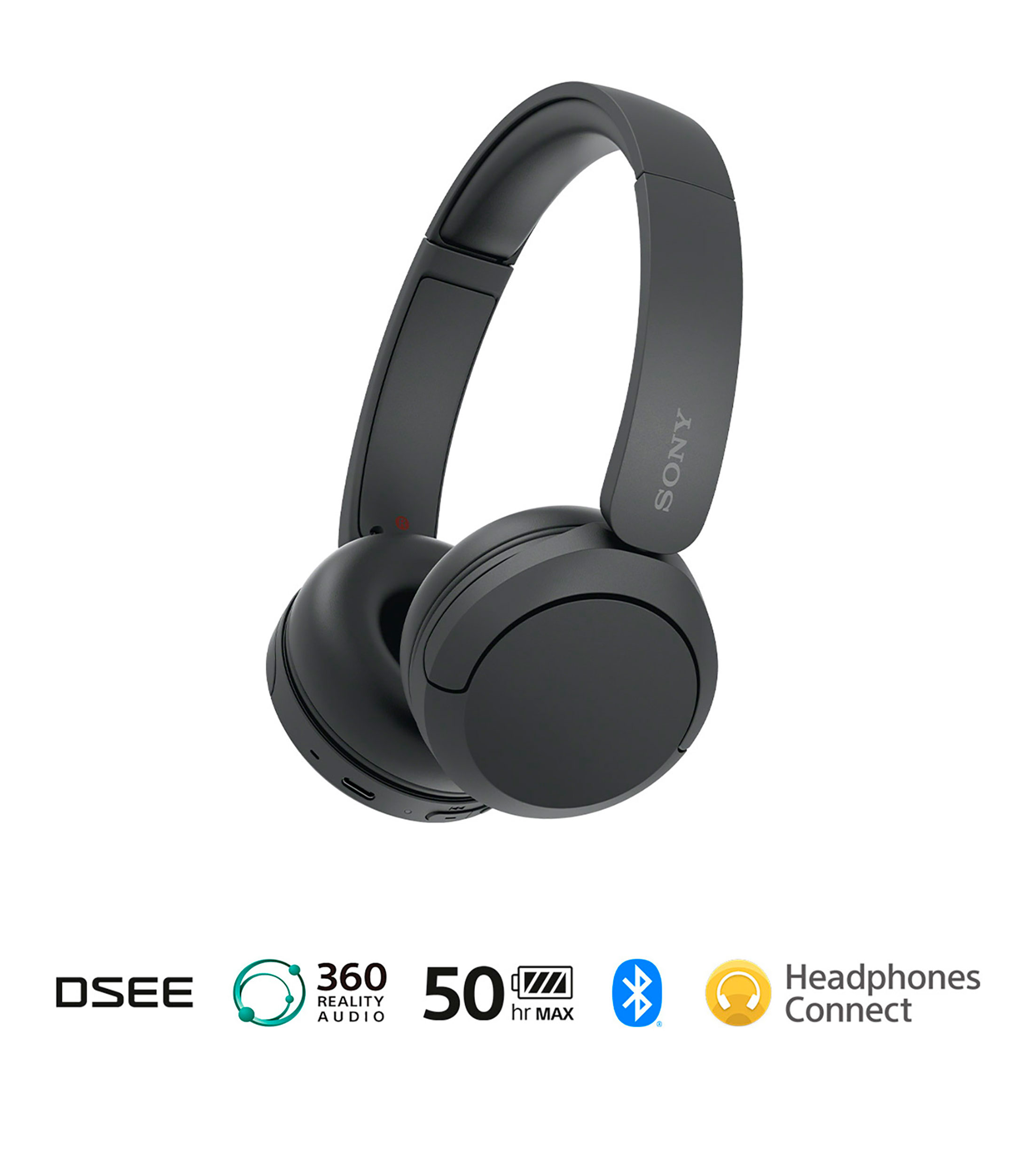 Audífonos Inalámbricos Bluetooth WH-CH520 Negros