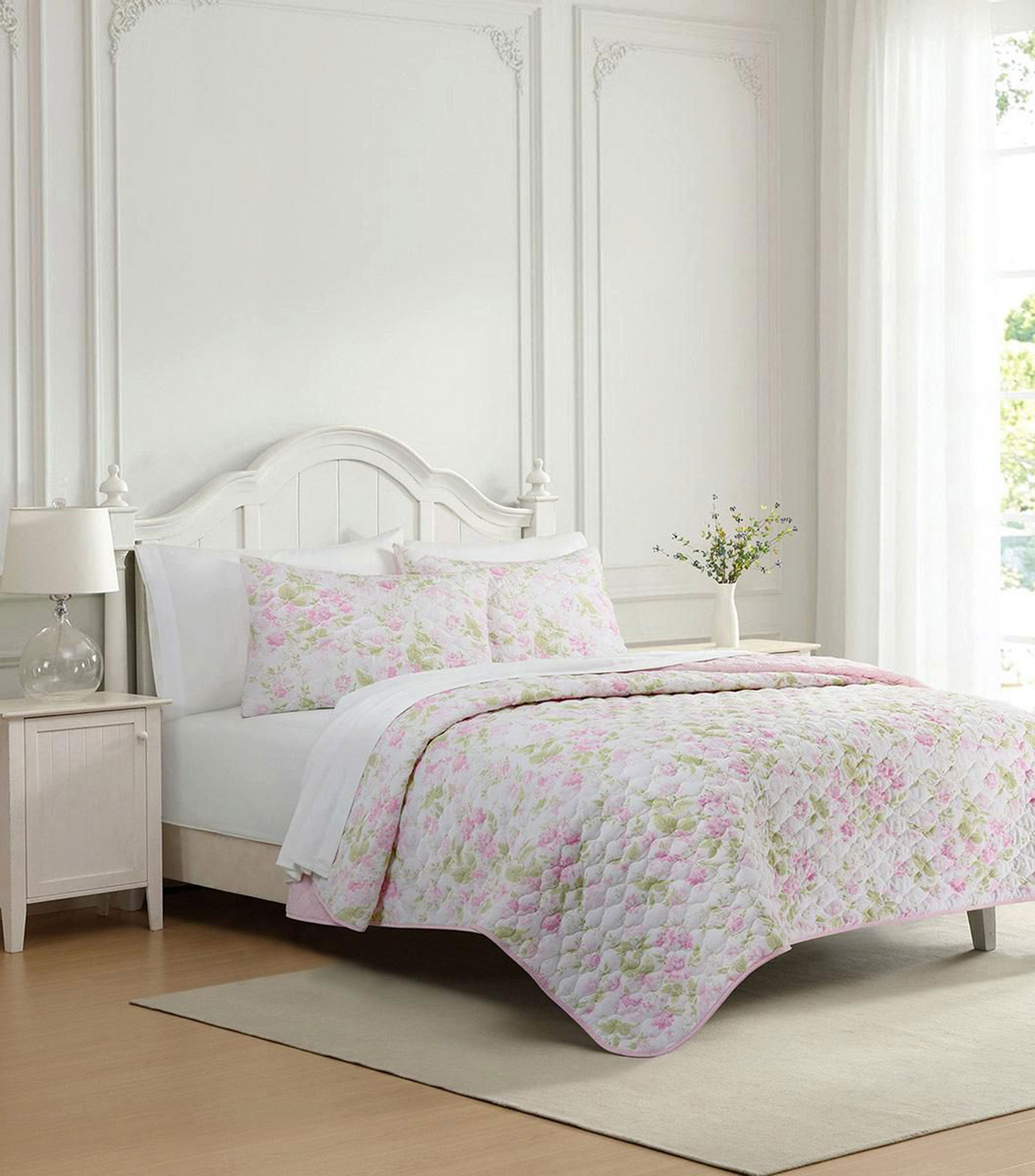Juego de Colcha Matrimonial/Queen Size en Algodón Oliviette