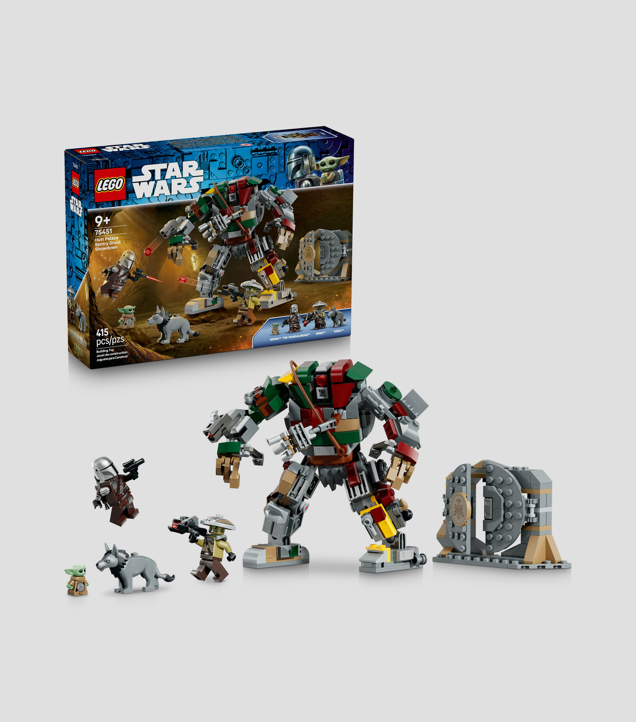 Lego Star Wars Batalla contra el Droide Centinela en el Palacio Hutt 75451