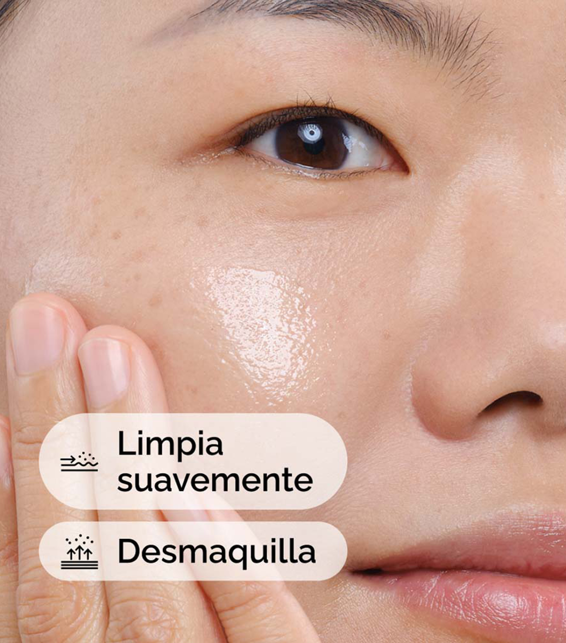 Limpiador facial Desmaquillante Squalane cleanser, 50 ml