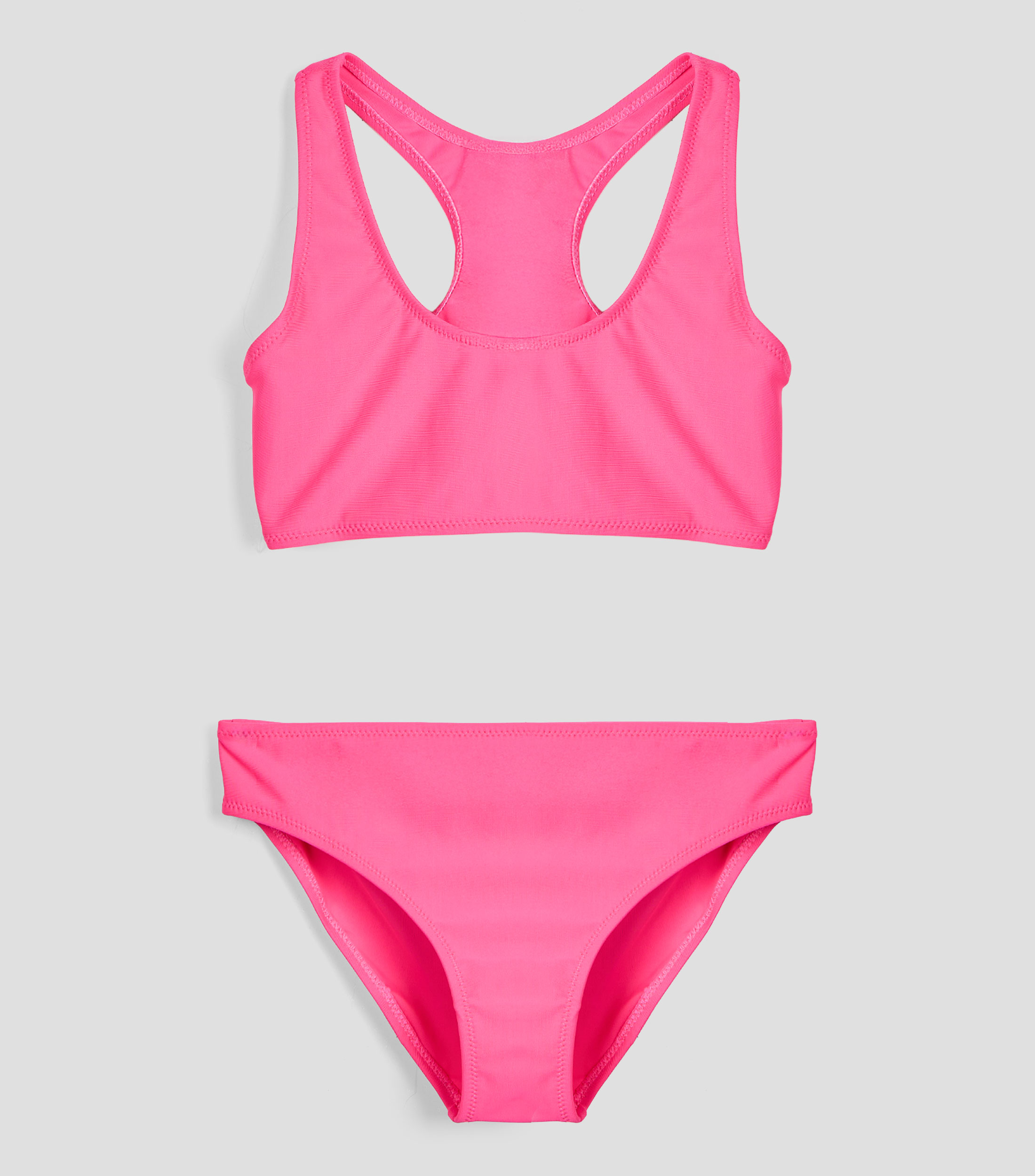 Bikini 2 piezas liso Niña