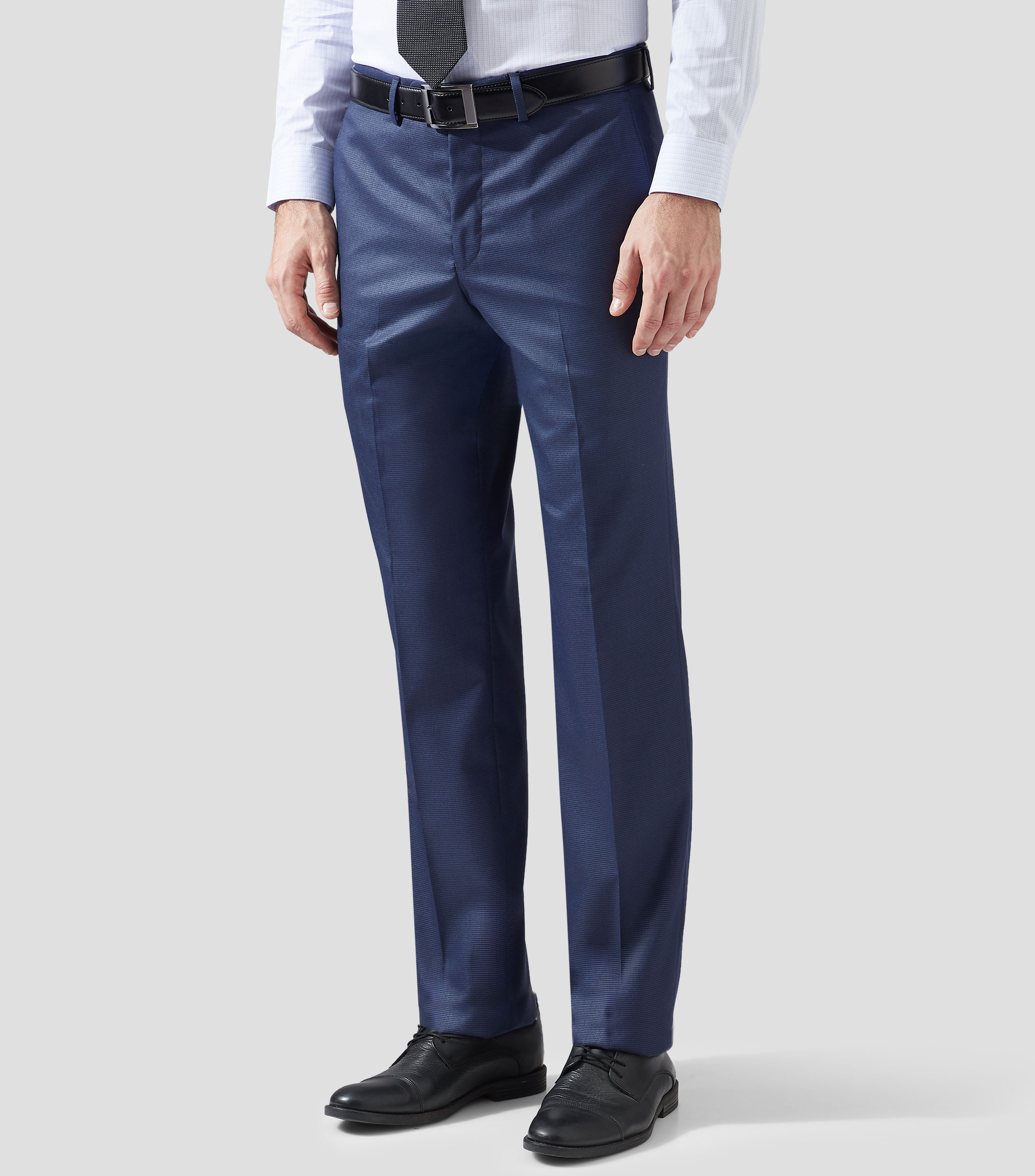 Pantalón de vestir microdiseño Hombre