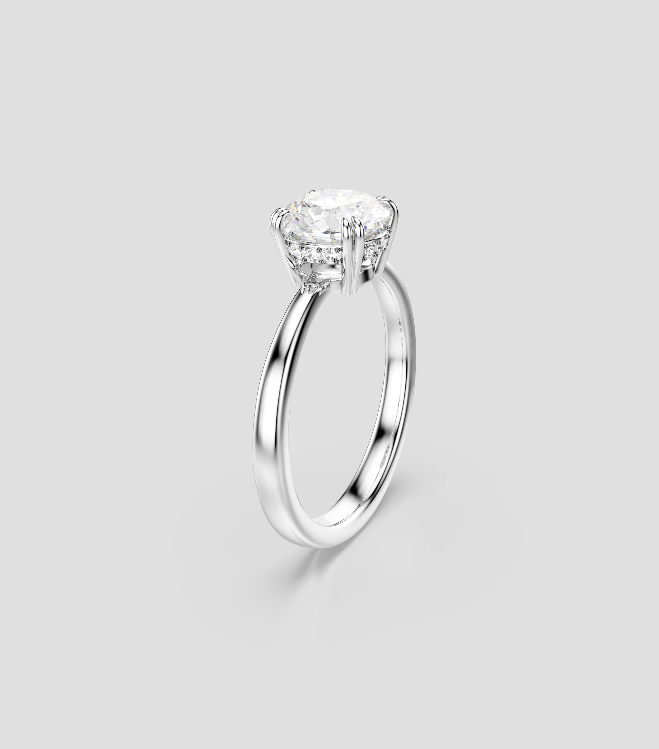 Anillo con cristal Mujer