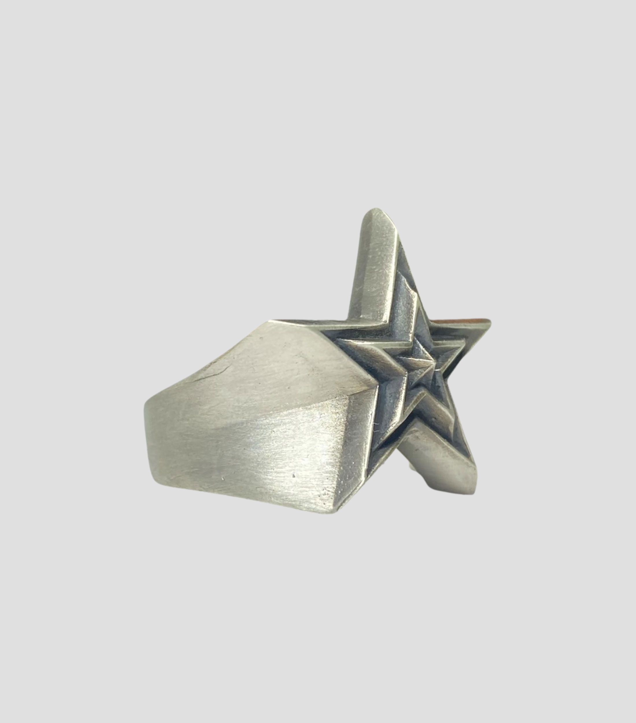 Anillo en Plata .925 estrella Unisex