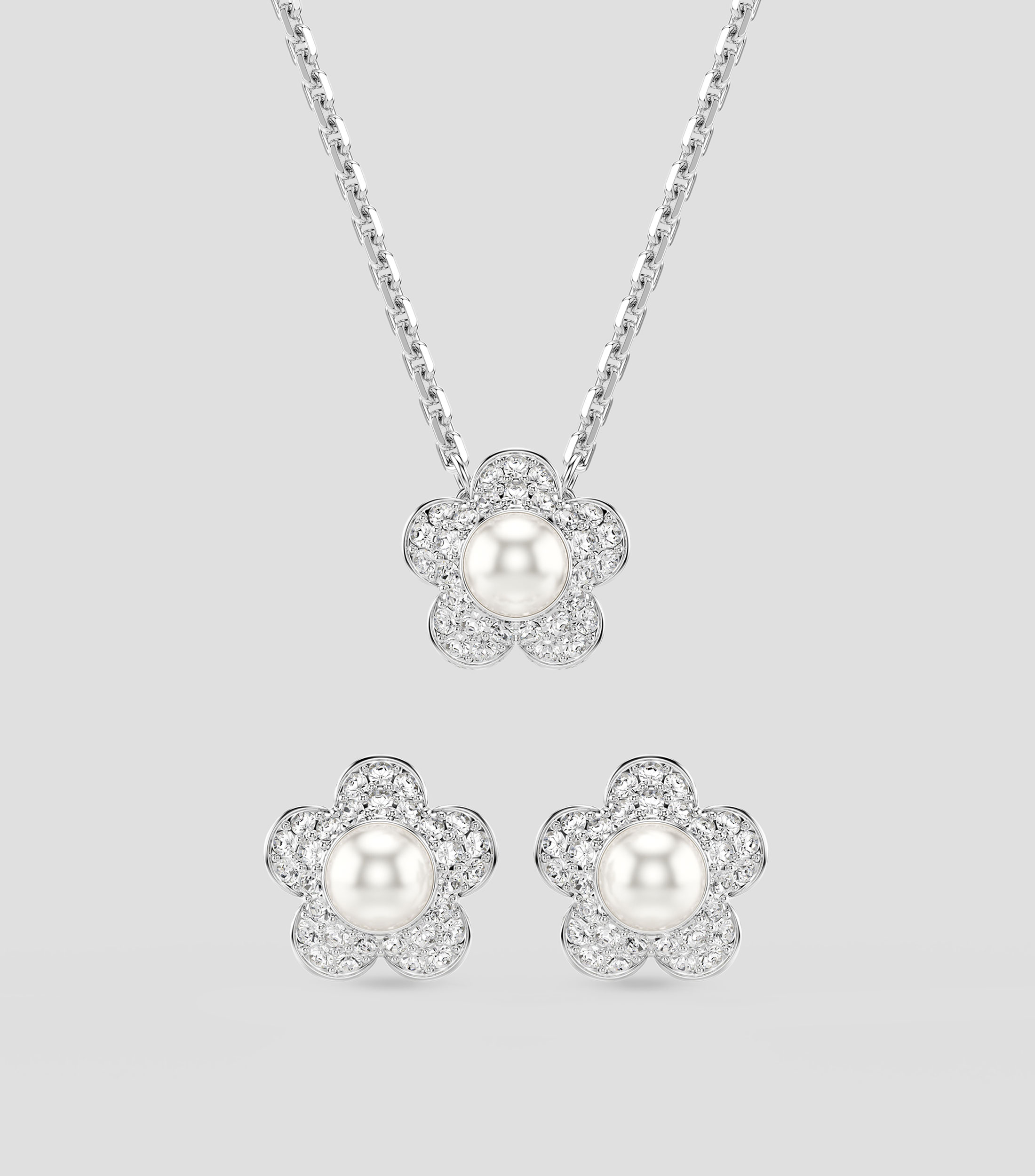 Set de collar y aretes Ariana Grande x Swarovski Mujer