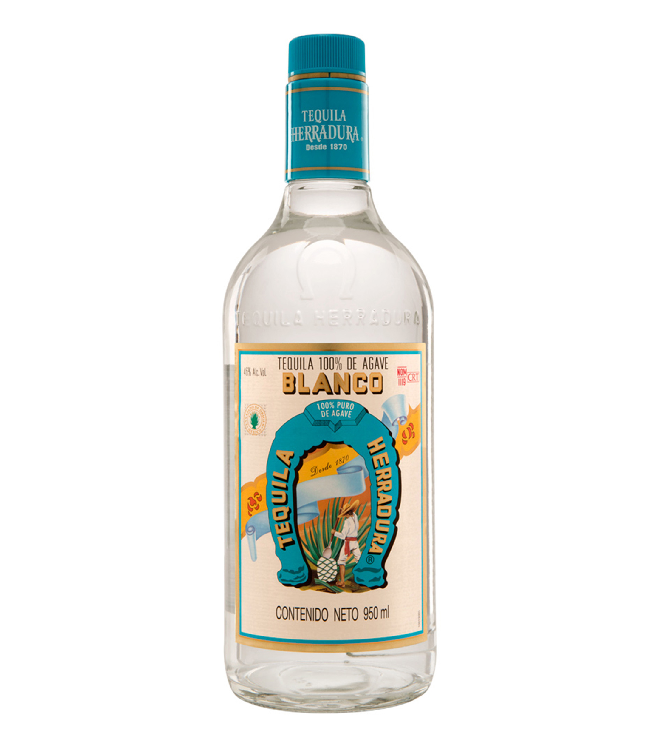 Casa Herradura Tequila Herradura Blanco, 950 ml El Palacio de Hierro