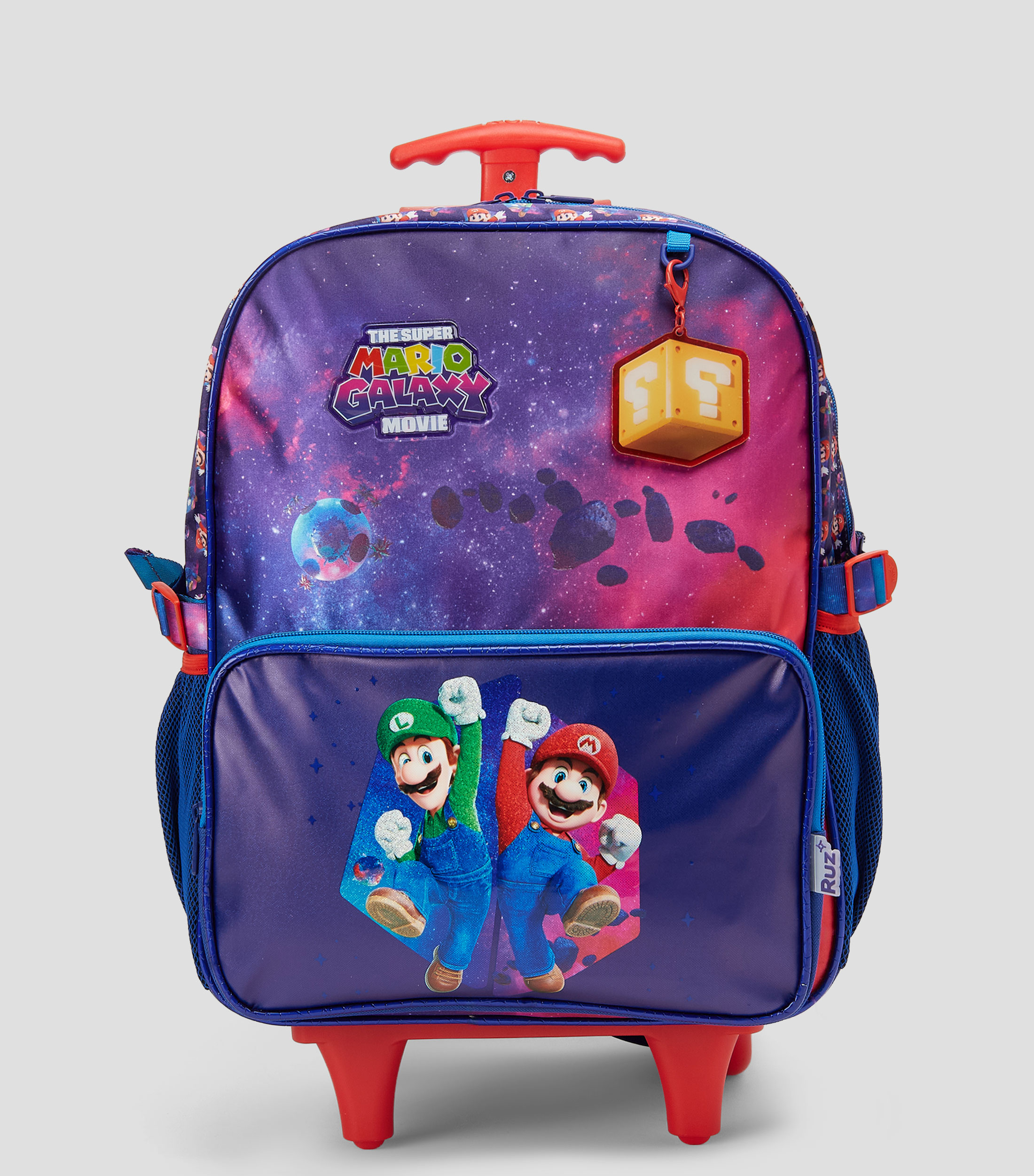 Mochila escolar con ruedas Super Mario Galaxy Niño