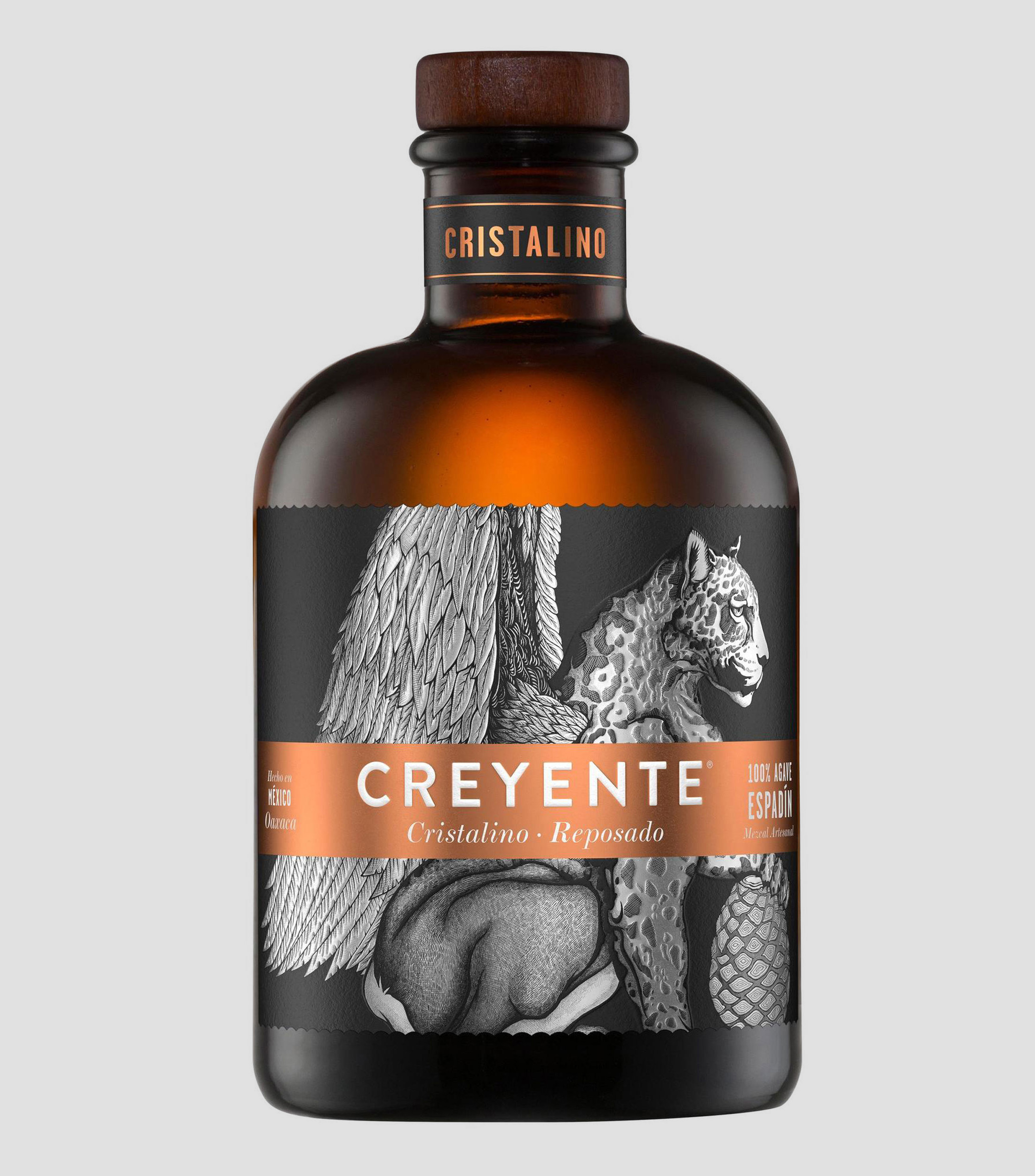 Mezcal Cristalino Espadín, 750 ml