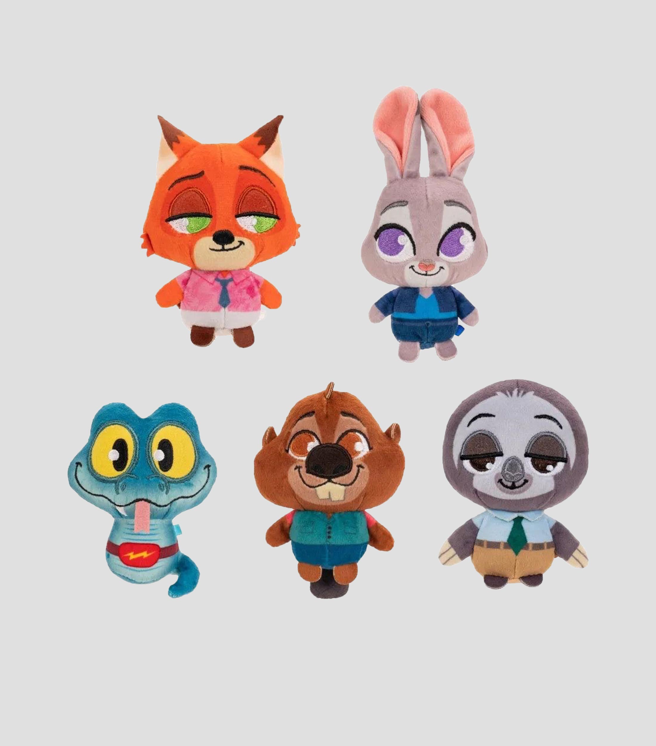 Set de 5 mini peluches Mystery Tails