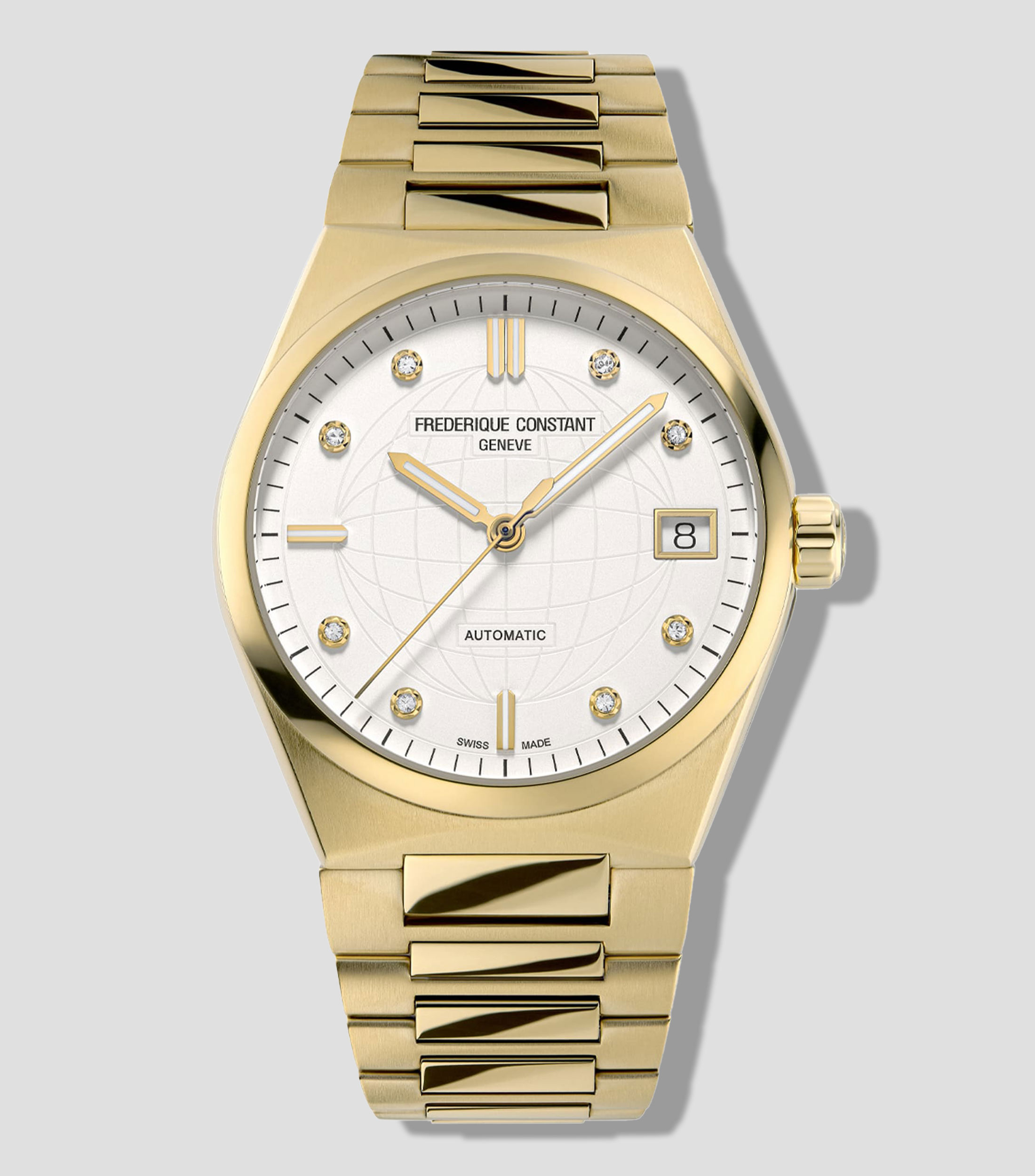 Reloj para Mujer Highlife Casual Blanco, Dorado
