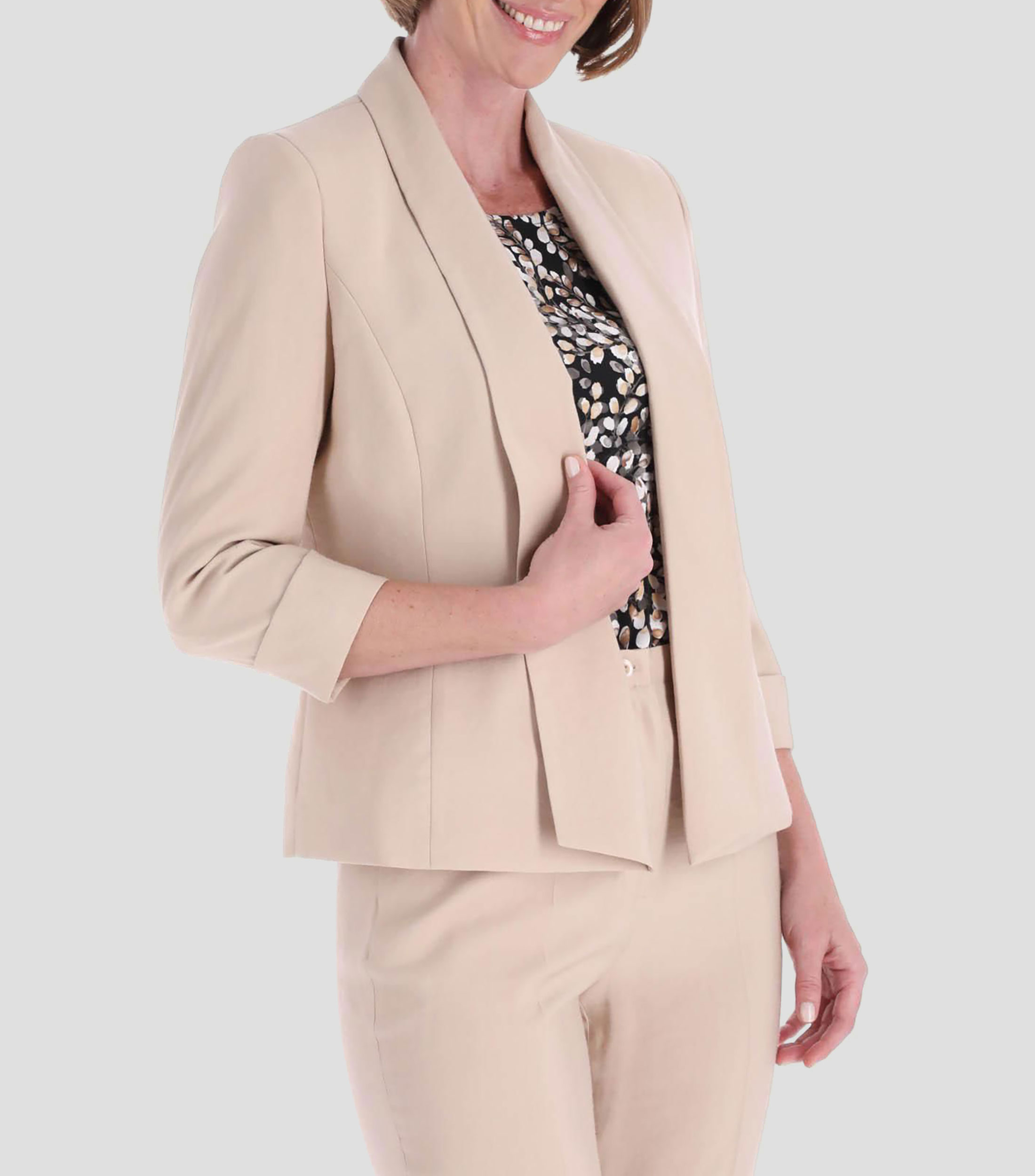 Saco liso Mujer