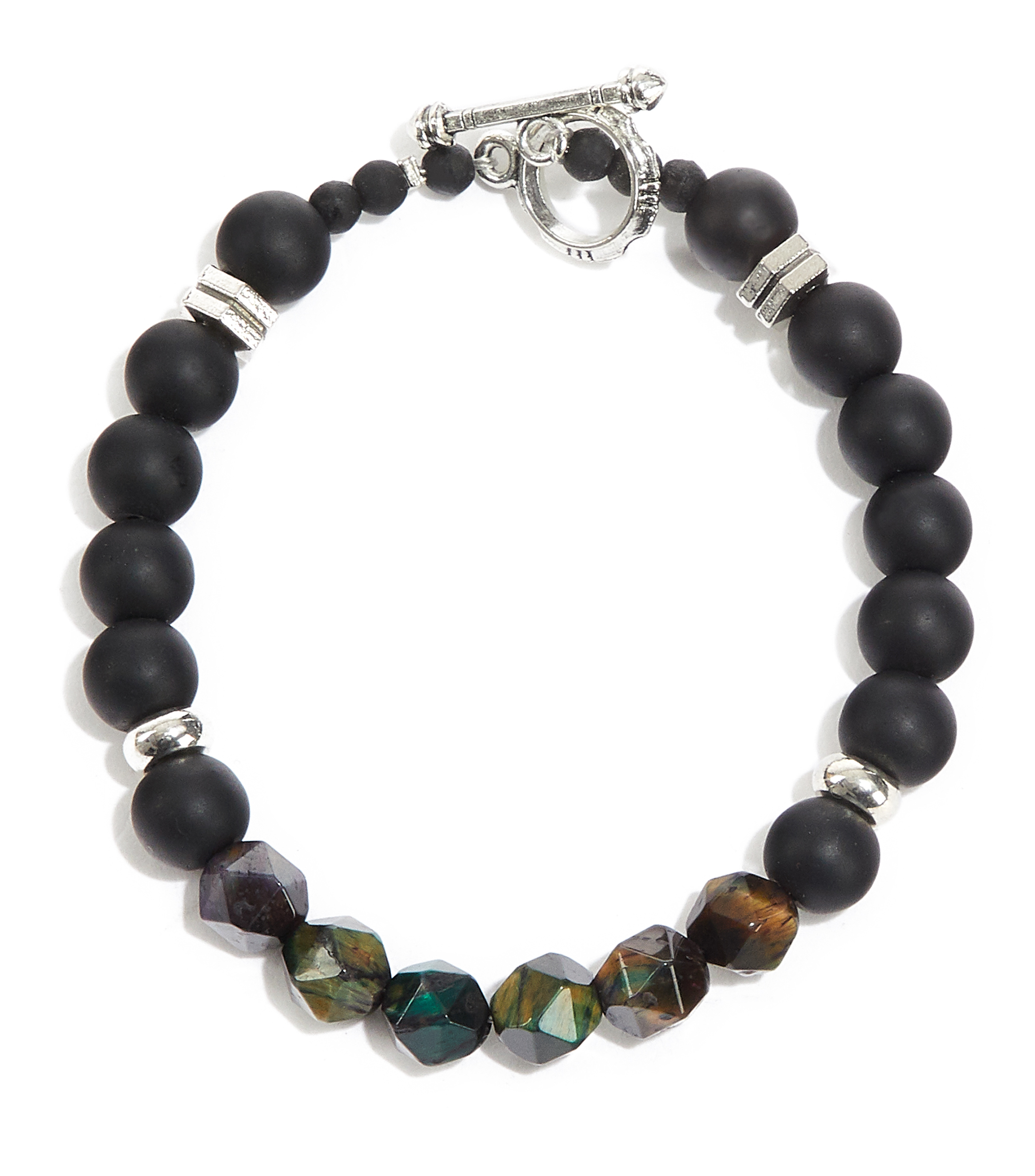 Pulsera Ojo de Tigre Hombre