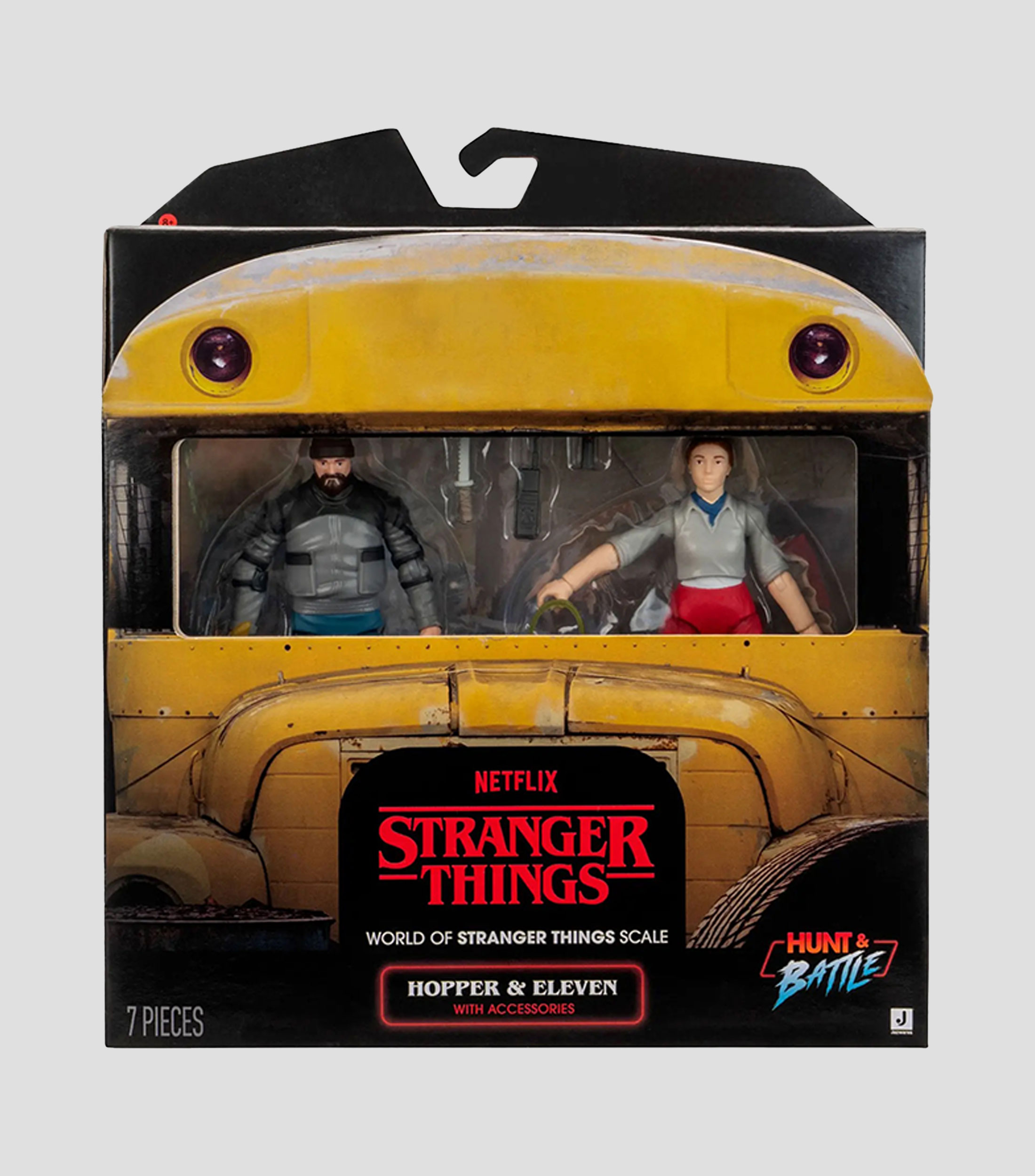 Set Stranger Things Hunt and Battle Hopper y Eleven
