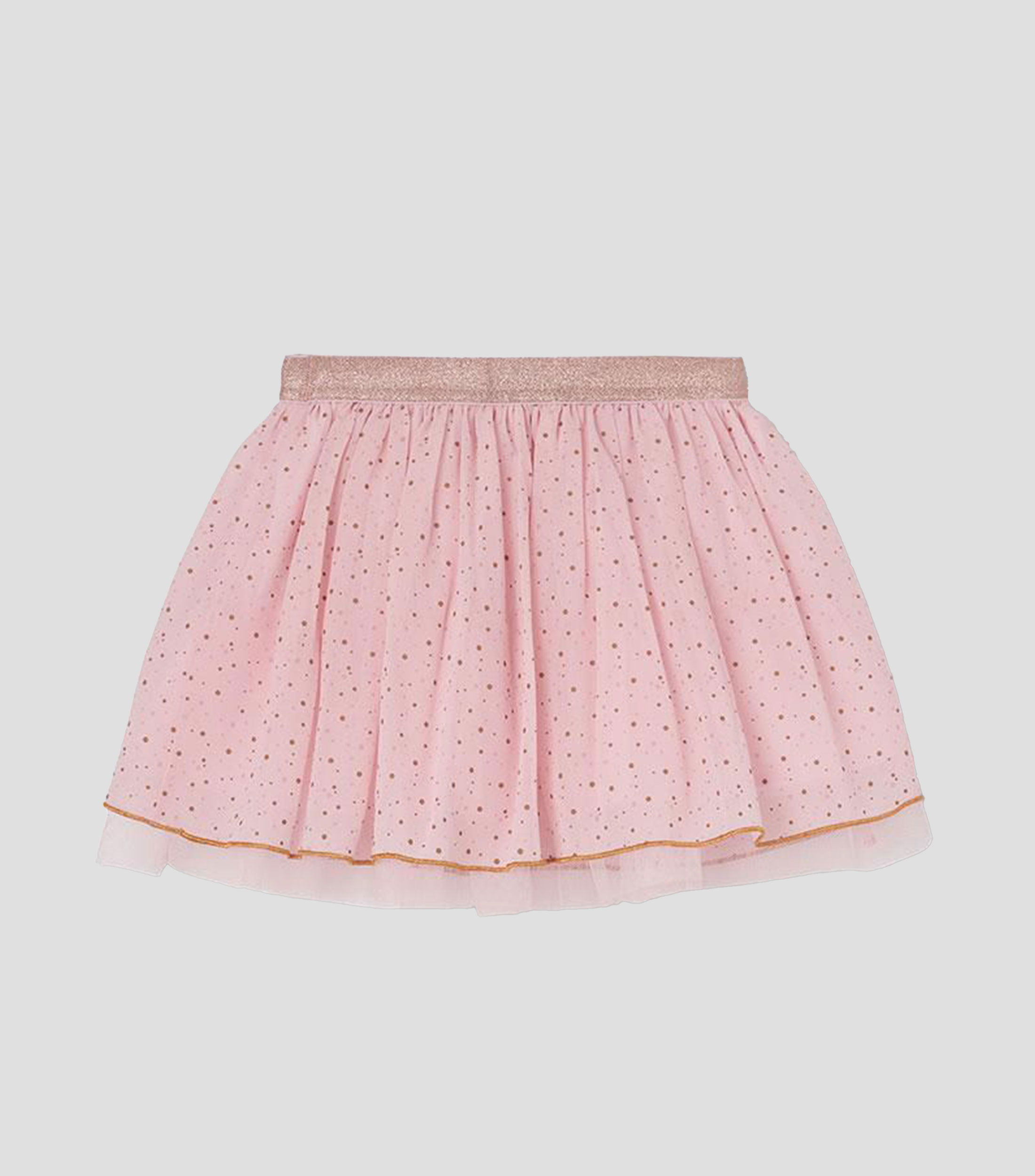 Falda de corte evasé estampada Niña