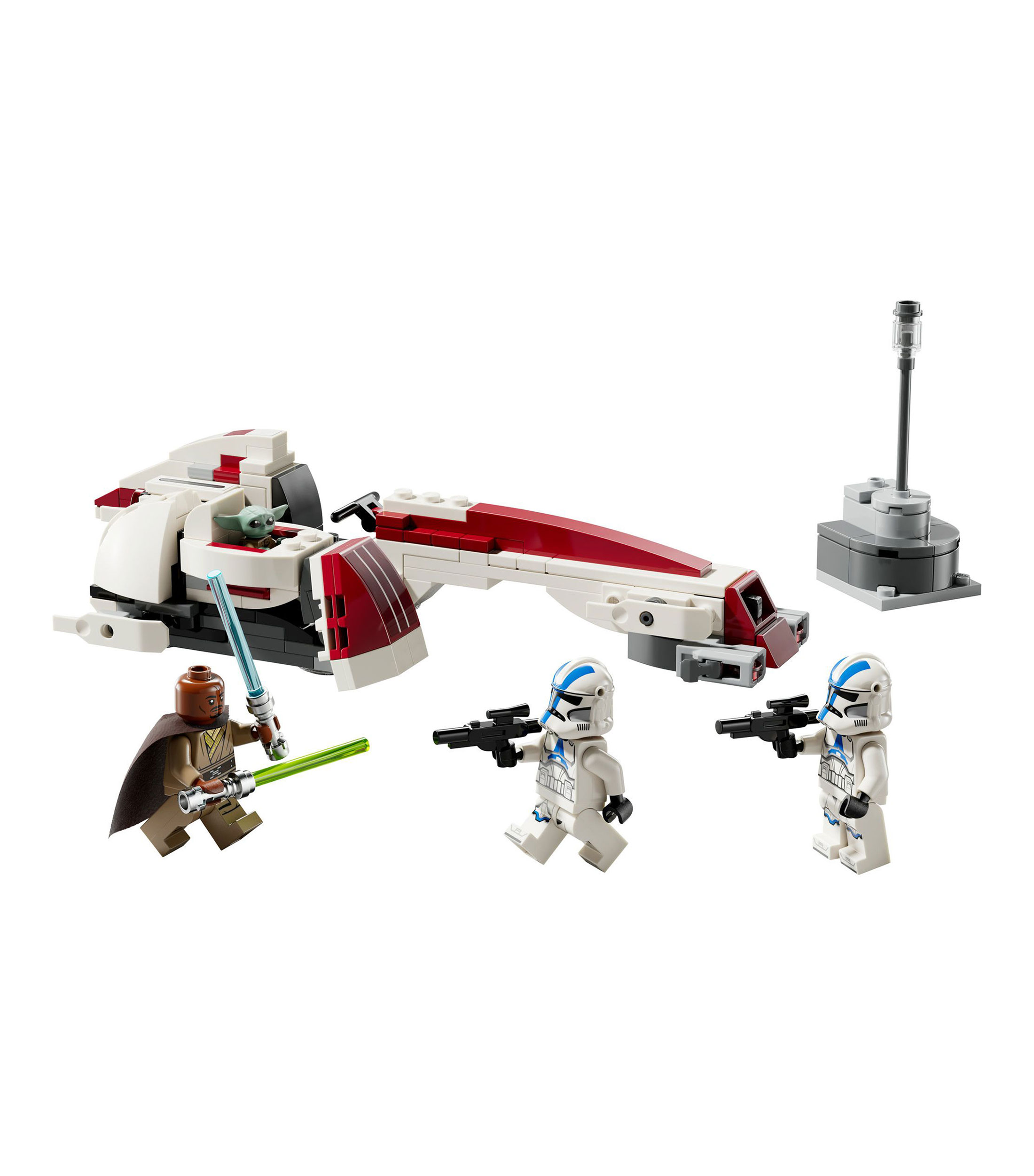 Lego Star Wars Escape en Speeder BARC Set de construcción 75378
