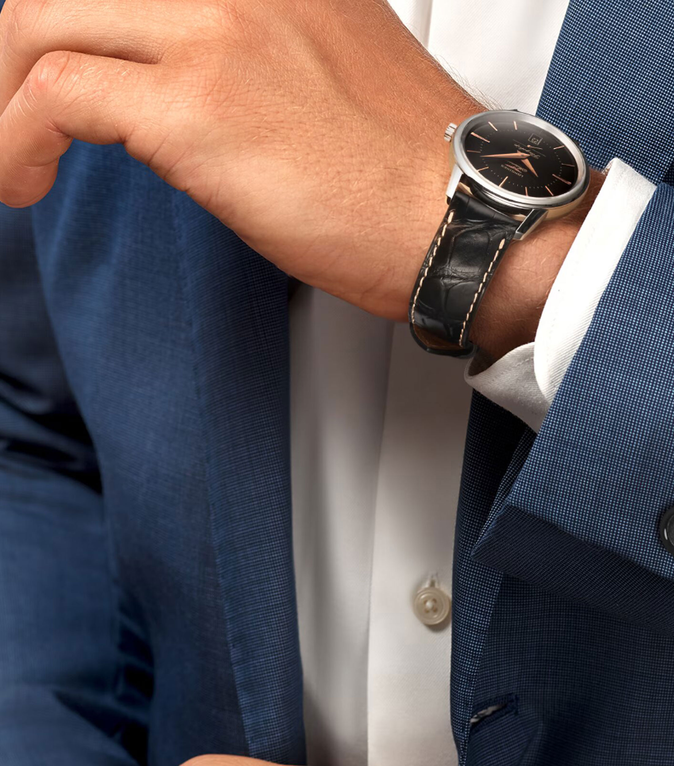 Reloj para hombre Flagship Heritage casual Plateada