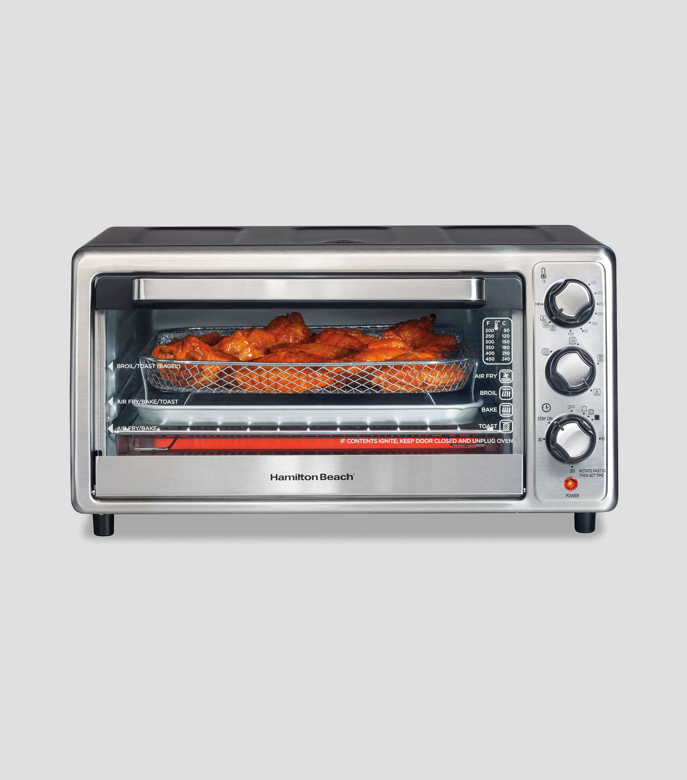 Horno Tostador con Freidora de Aire Sure-Crisp