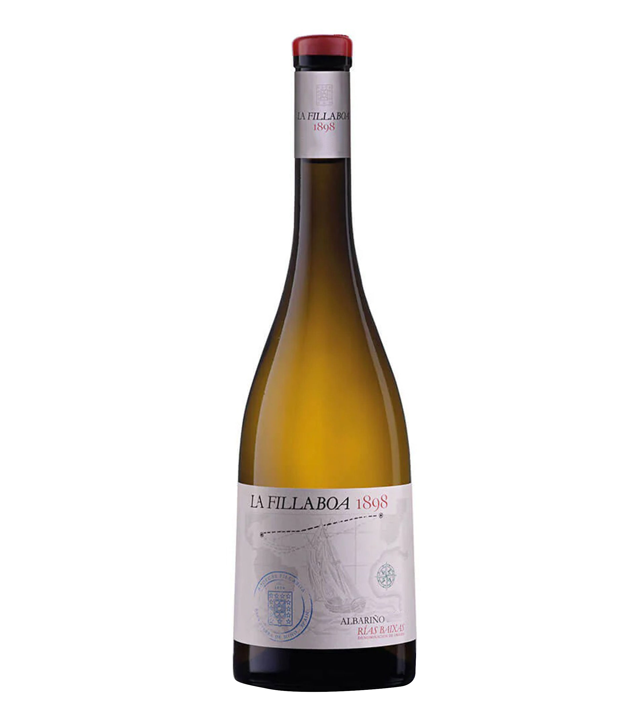 Vino Blanco Alvariño La Fillaboa, España, 750 ml