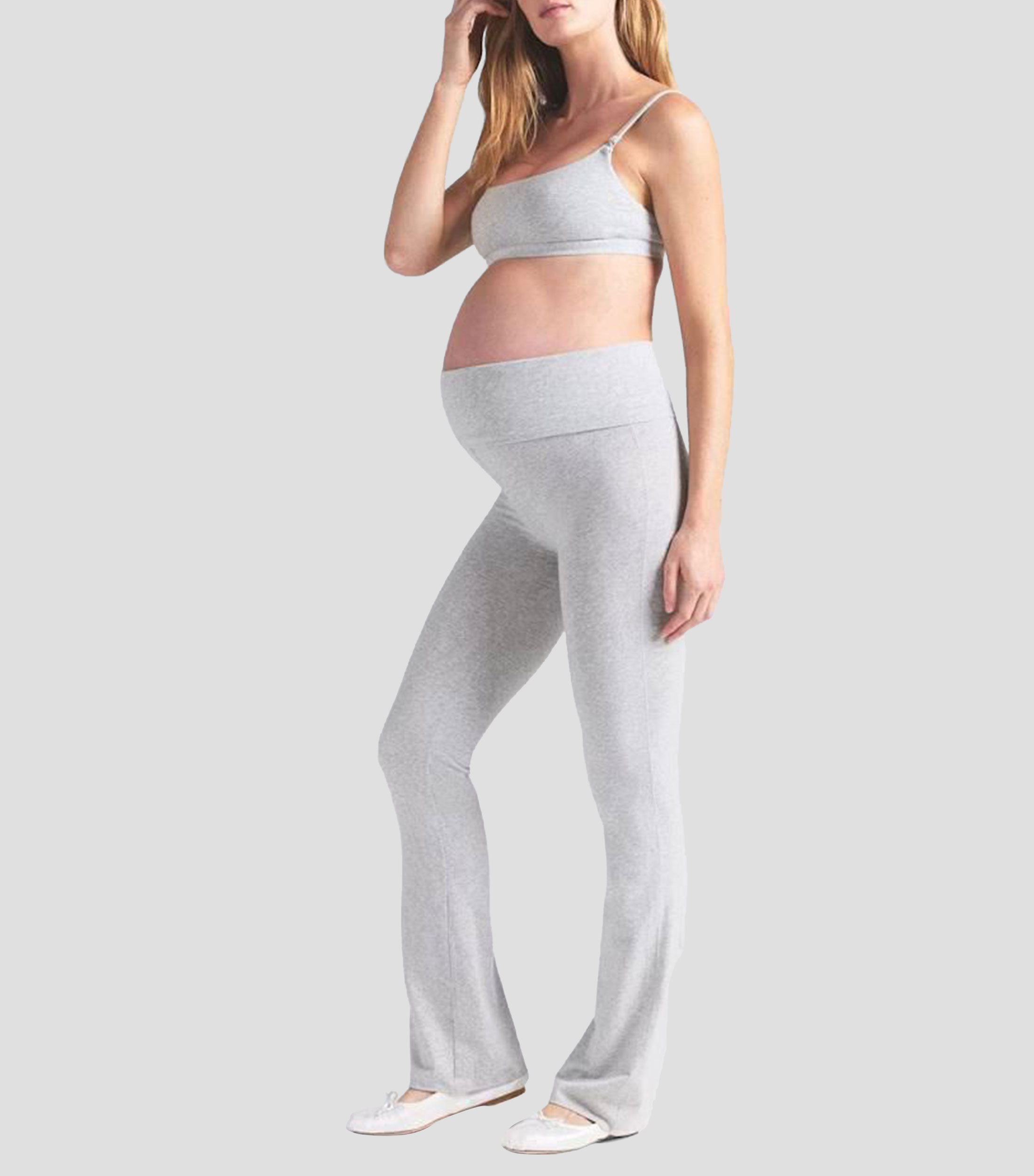 Pants para embarazo Foldever Mujer
