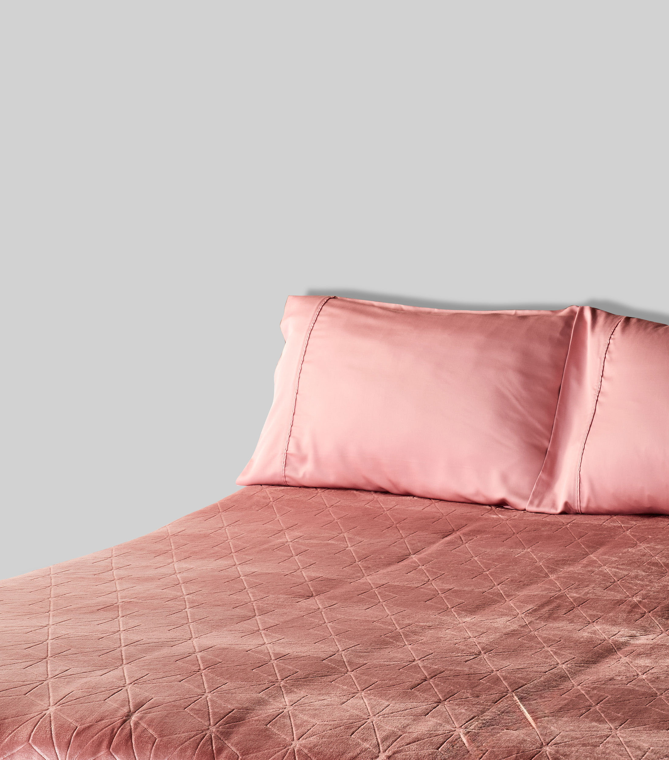 Cobertor King Size Canadá palo de rosa