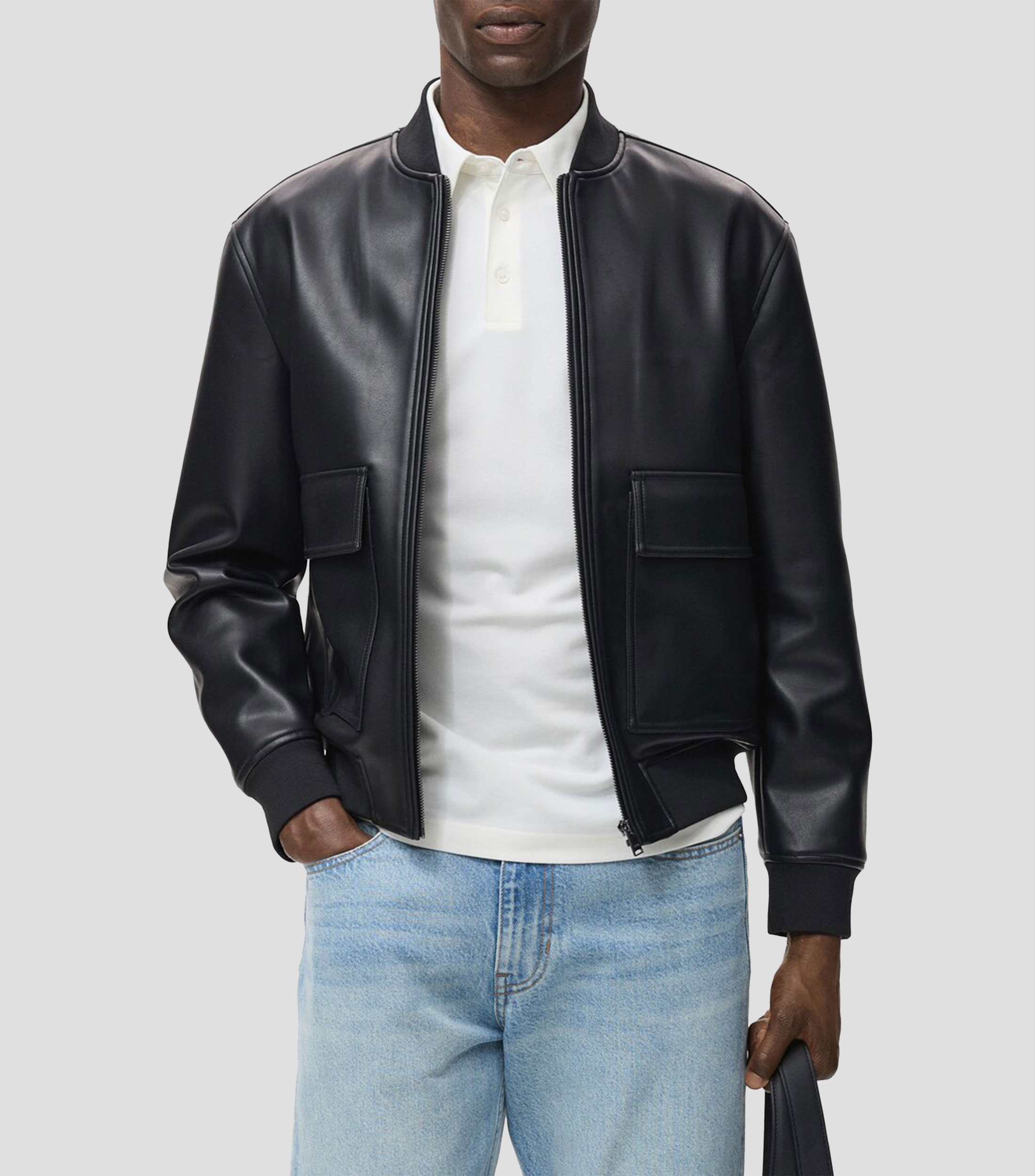 Chamarra Bomber Hombre