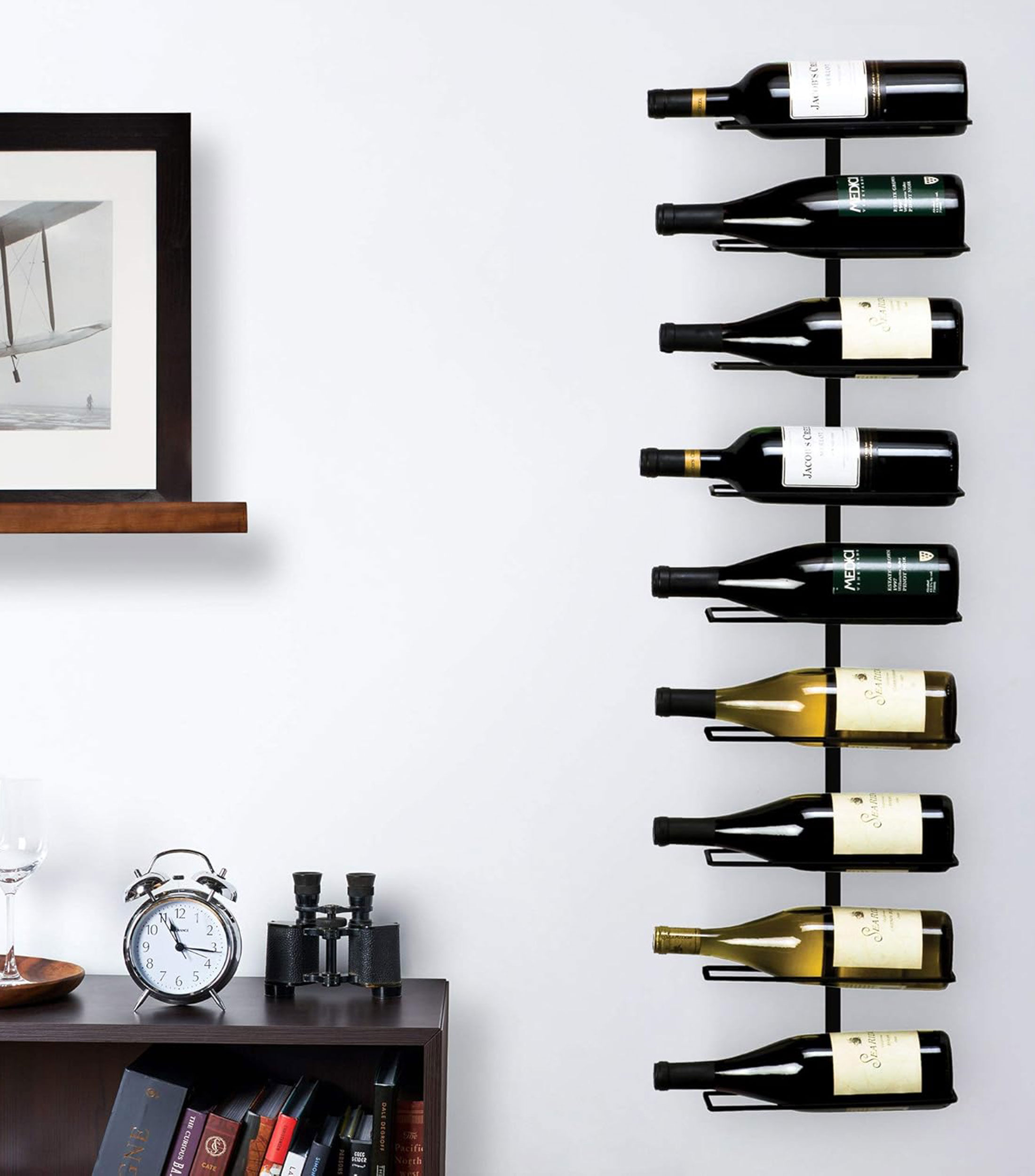Rack para Botellas de Pared
