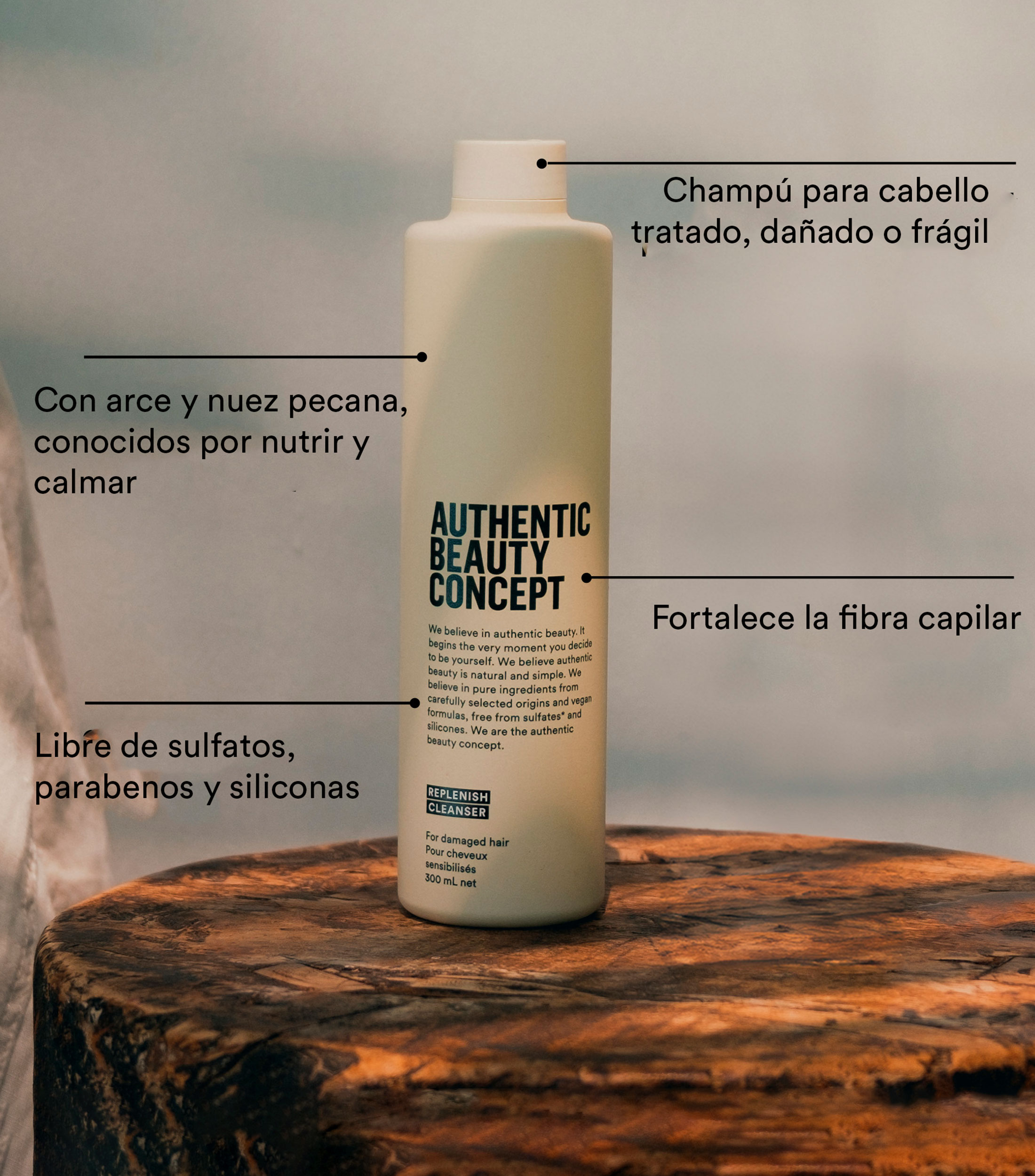 Shampoo Replenish Cleanser, 300 ml