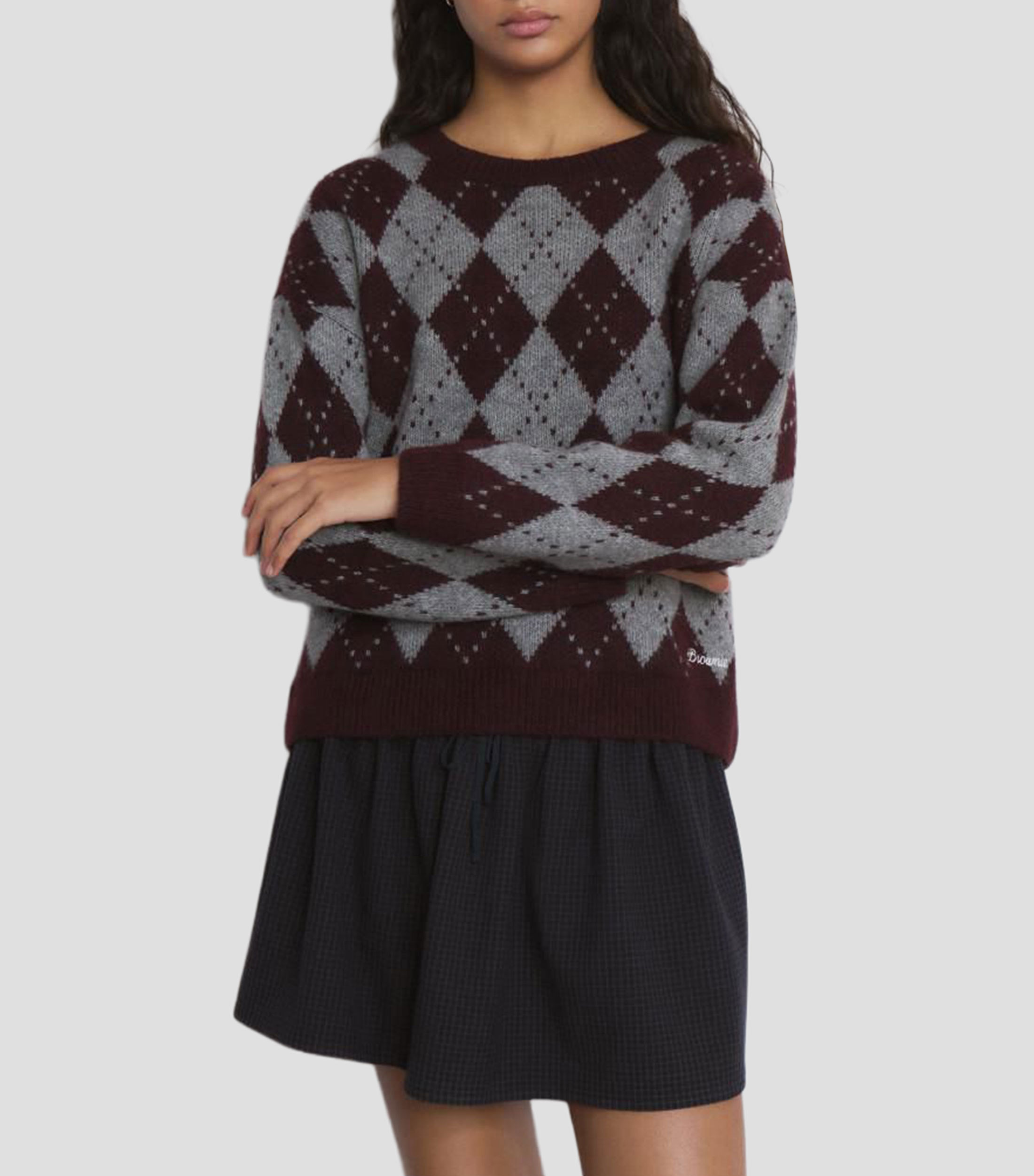 Suéter cuello redondo Mujer