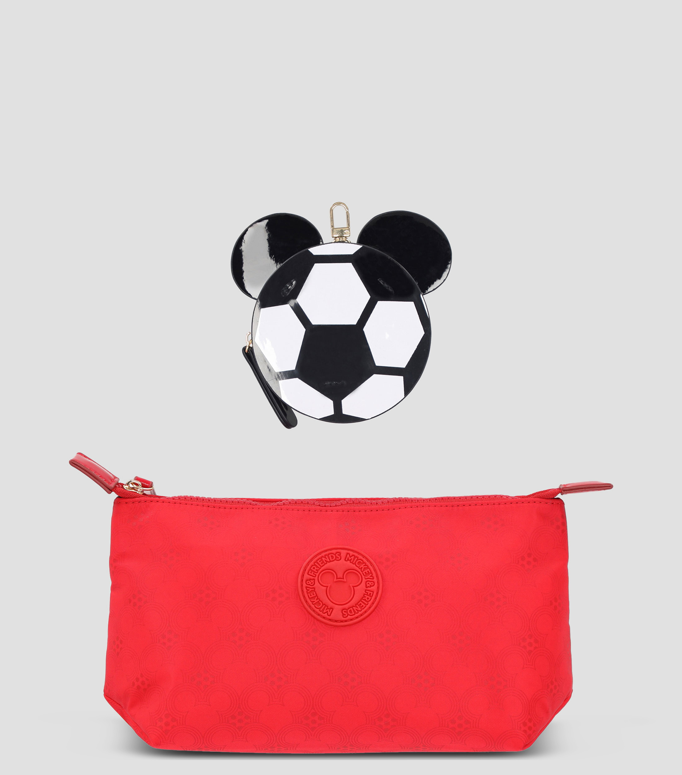Cosmetiquera roja Disney estampada Niña